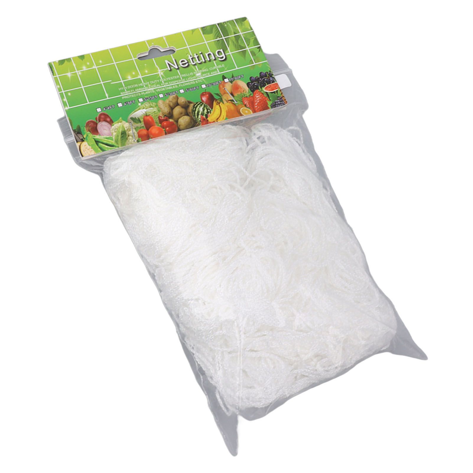 White Garden Plant Trellis Polyester Netting Fruits Vegetables Plants Trellis view 3