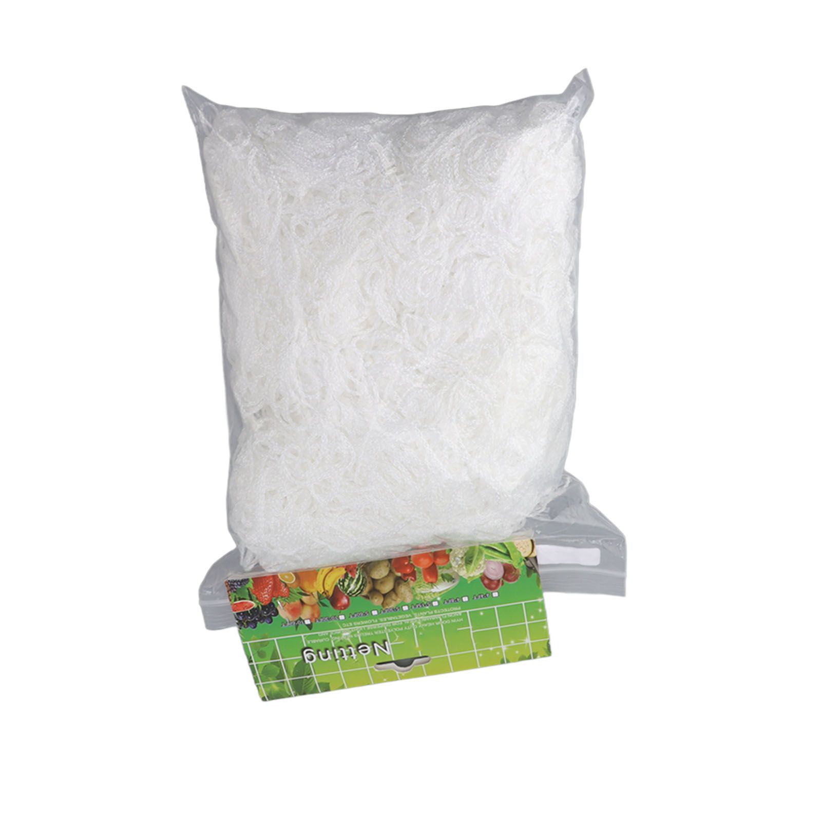 White Garden Plant Trellis Polyester Netting Fruits Vegetables Plants Trellis view 2