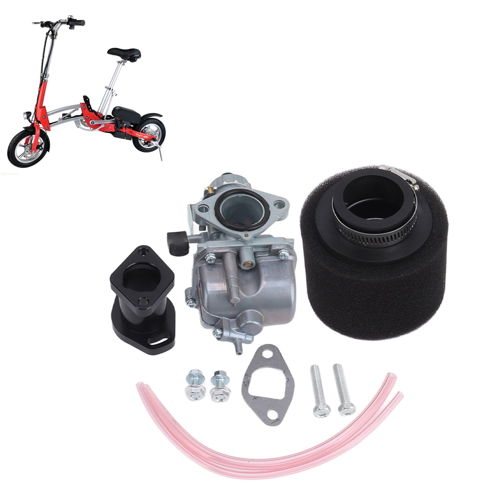 Carburetor Air Filter Screw Sets Aluminum Steel ABS for Go Kart 212cc GX200 view 12