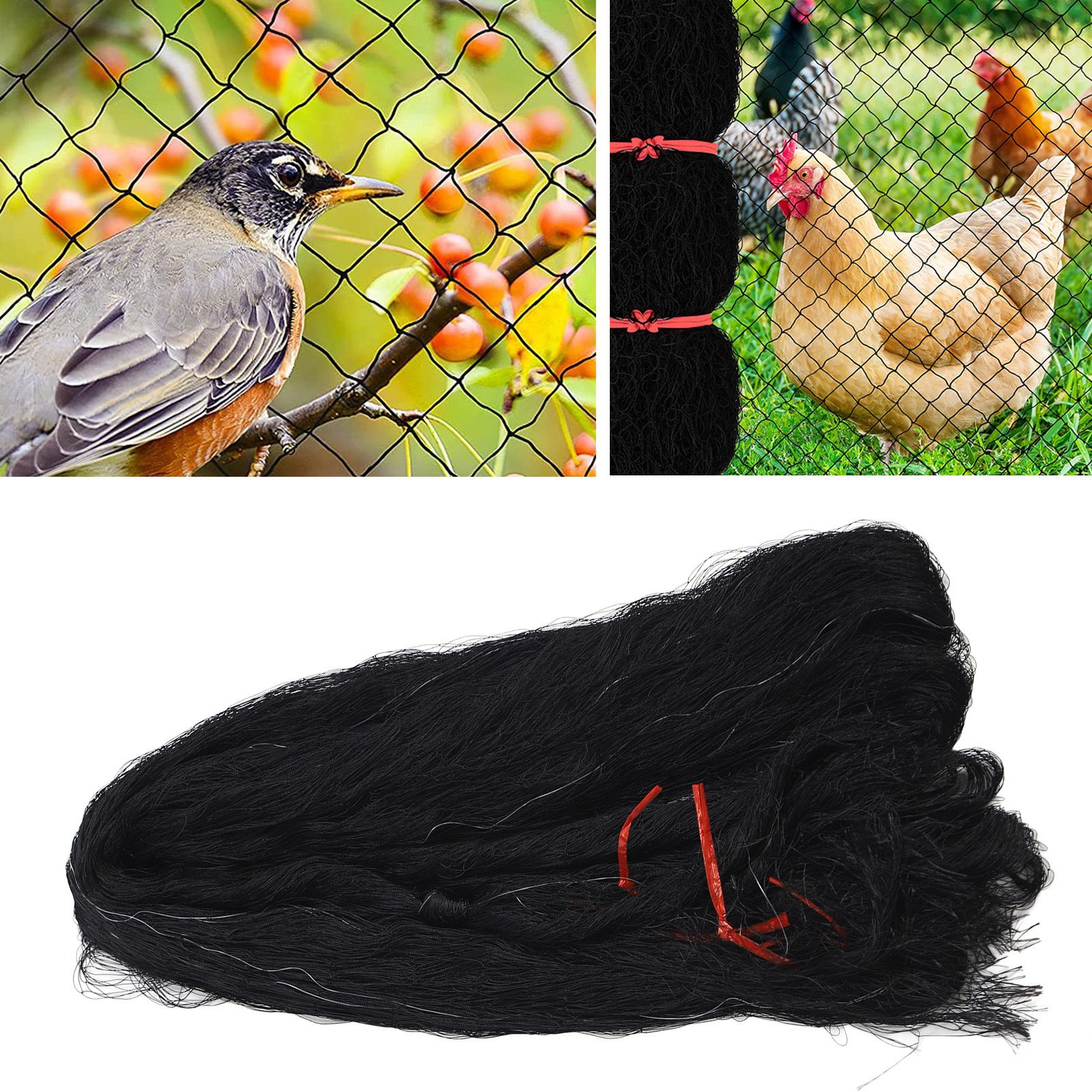 Bird Protective Net Lightweight Reusable Protect Fruit Tree Net for Birds Deer view 11