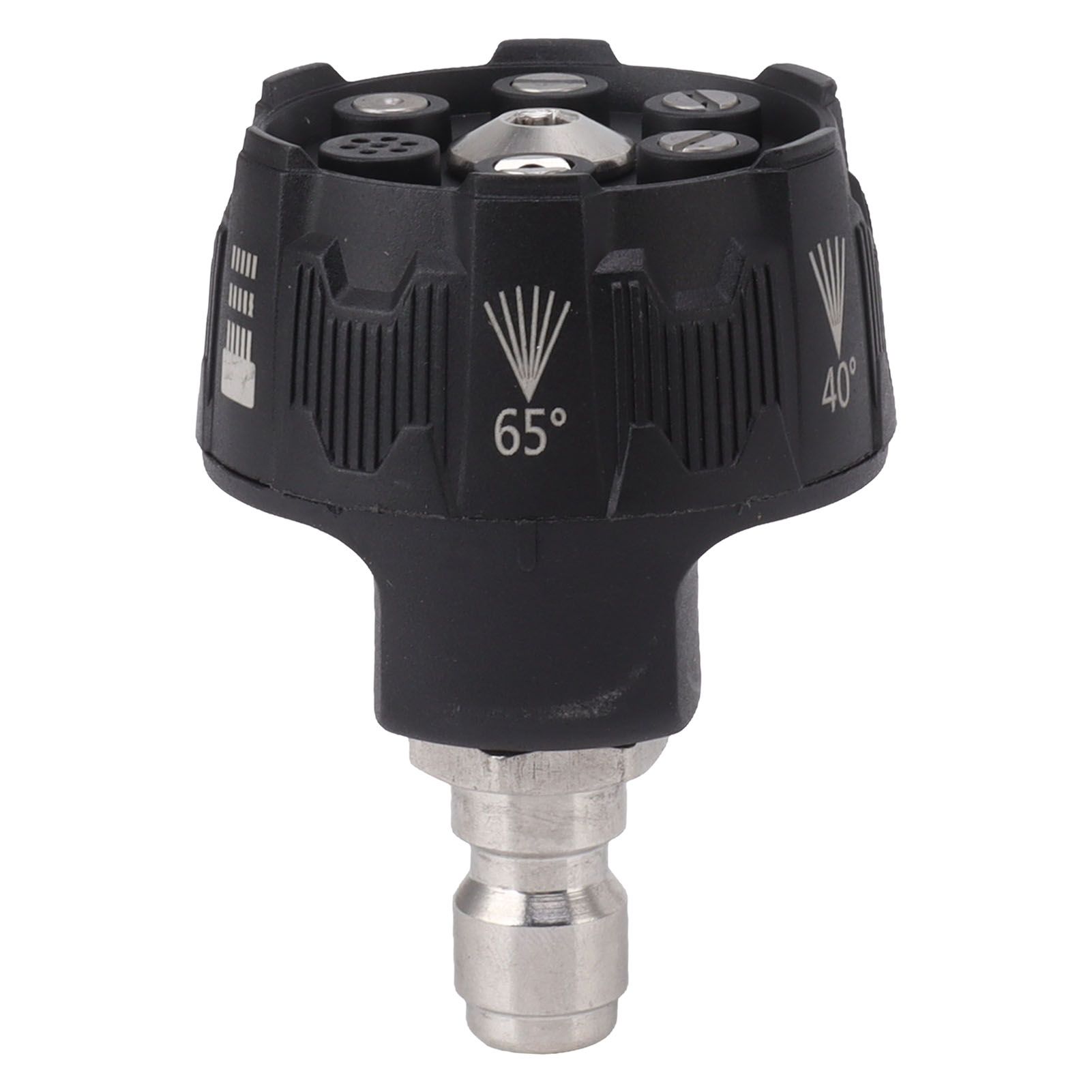 Pressure Washer Spray Nozzle 6 in 1 Multifunctional Adjustable Nozzle 1/4 Plug