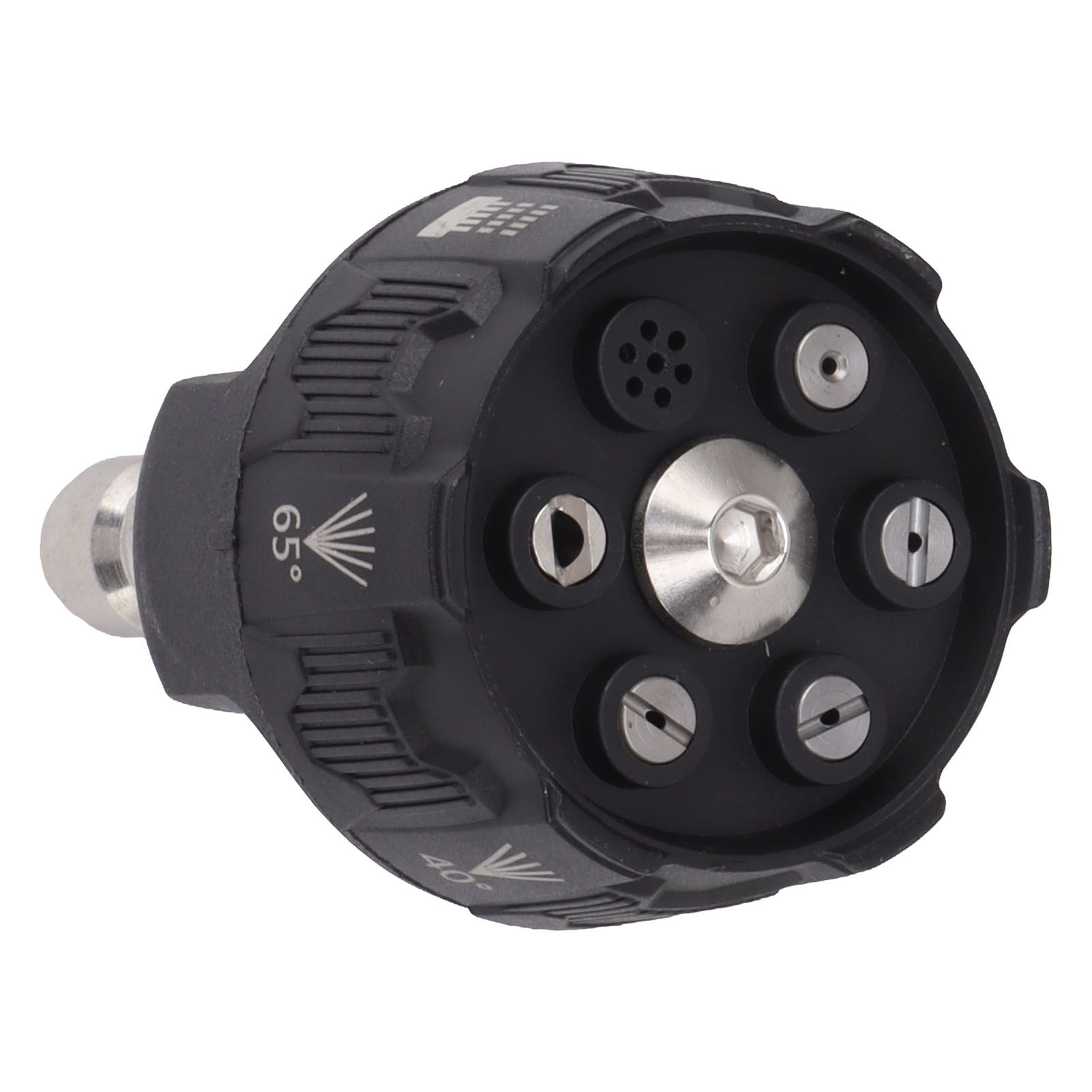 Pressure Washer Spray Nozzle 6 in 1 Multifunctional Adjustable Nozzle 1/4 Plug view 4