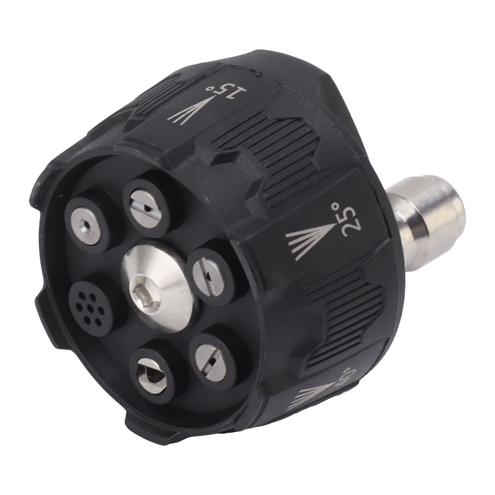 Pressure Washer Spray Nozzle 6 in 1 Multifunctional Adjustable Nozzle 1/4 Plug view 7