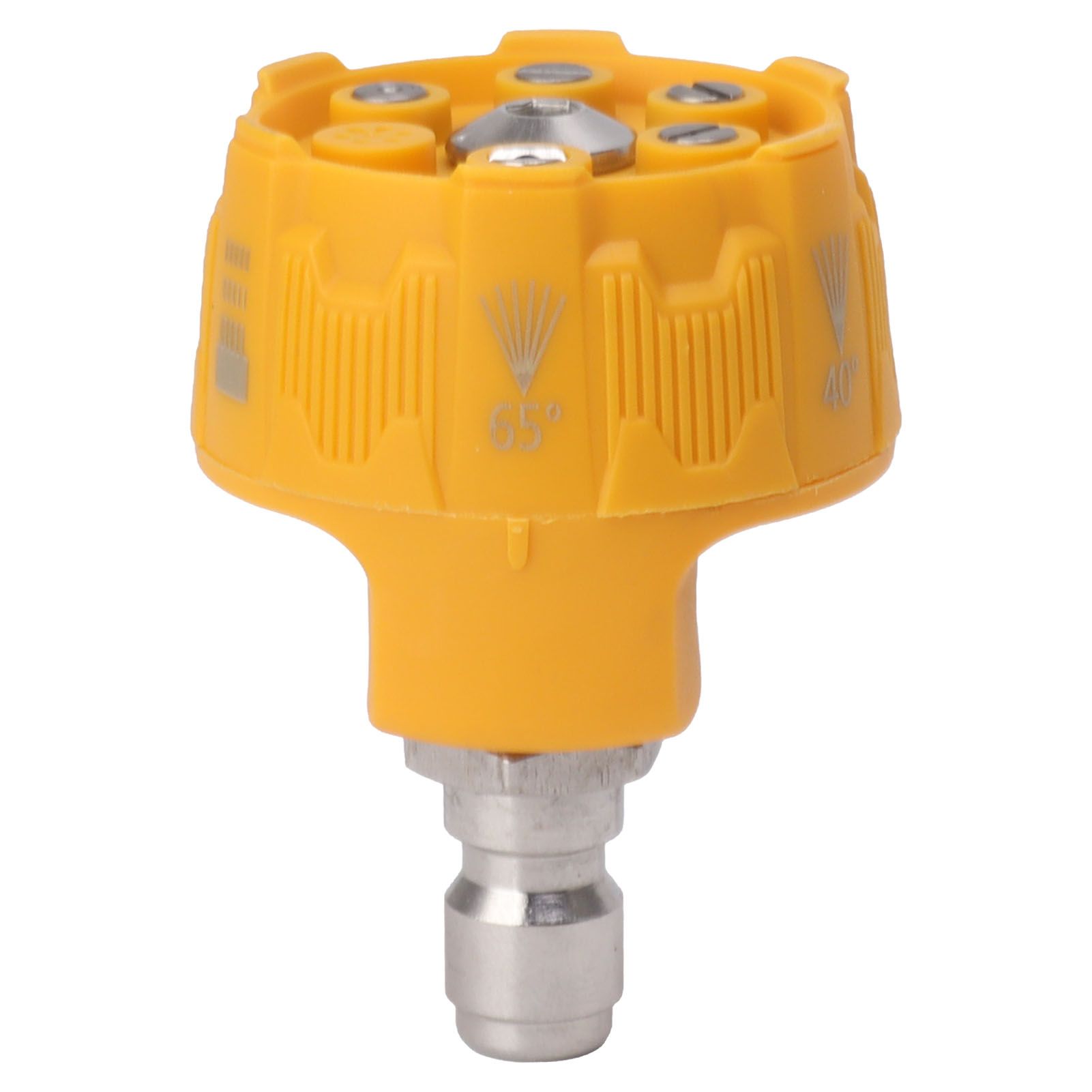 Pressure Washer Spray Nozzle 6 in 1 Multifunctional Adjustable Nozzle 1/4 Plug