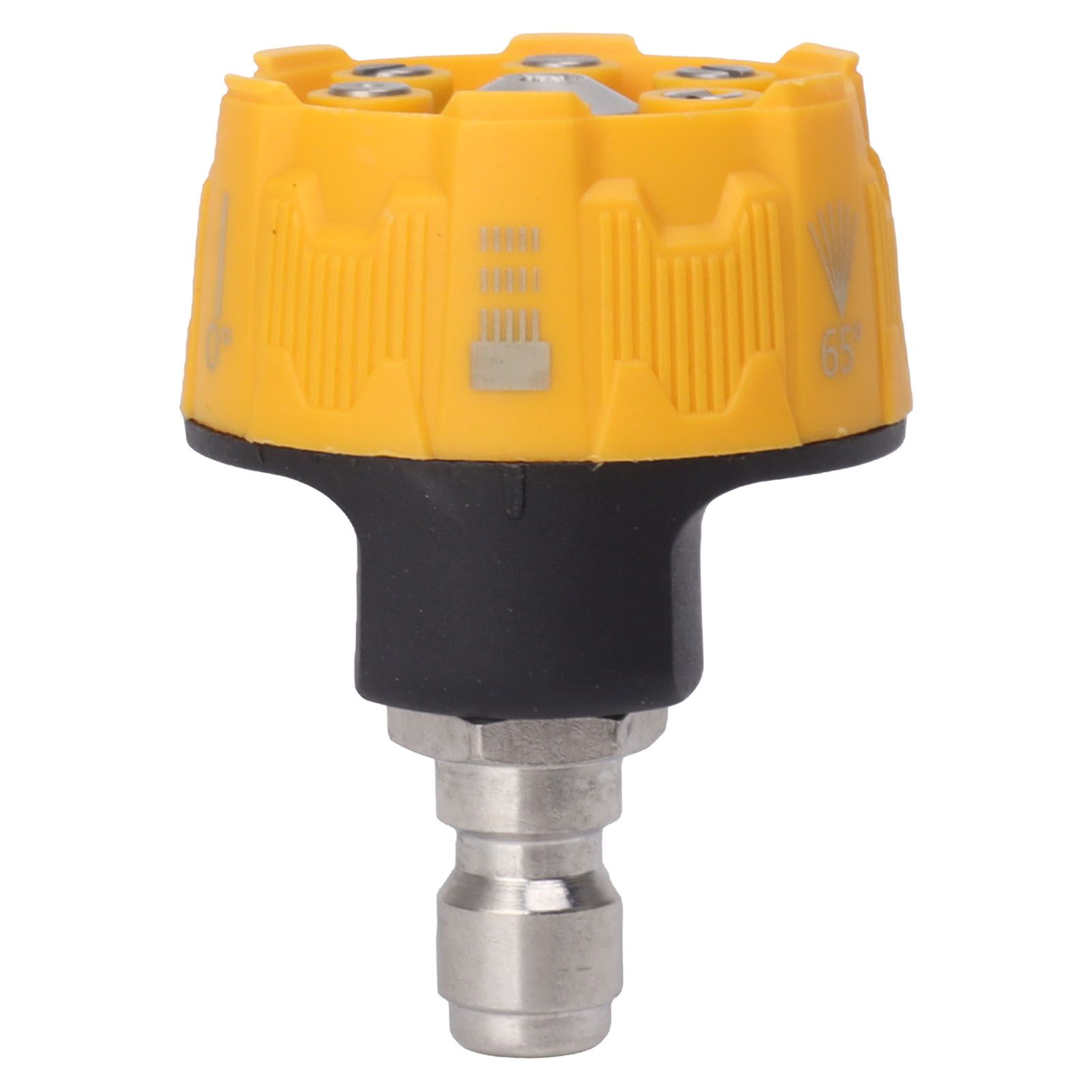 Pressure Washer Spray Nozzle 6 in 1 Multifunctional Adjustable Nozzle 1/4 Plug