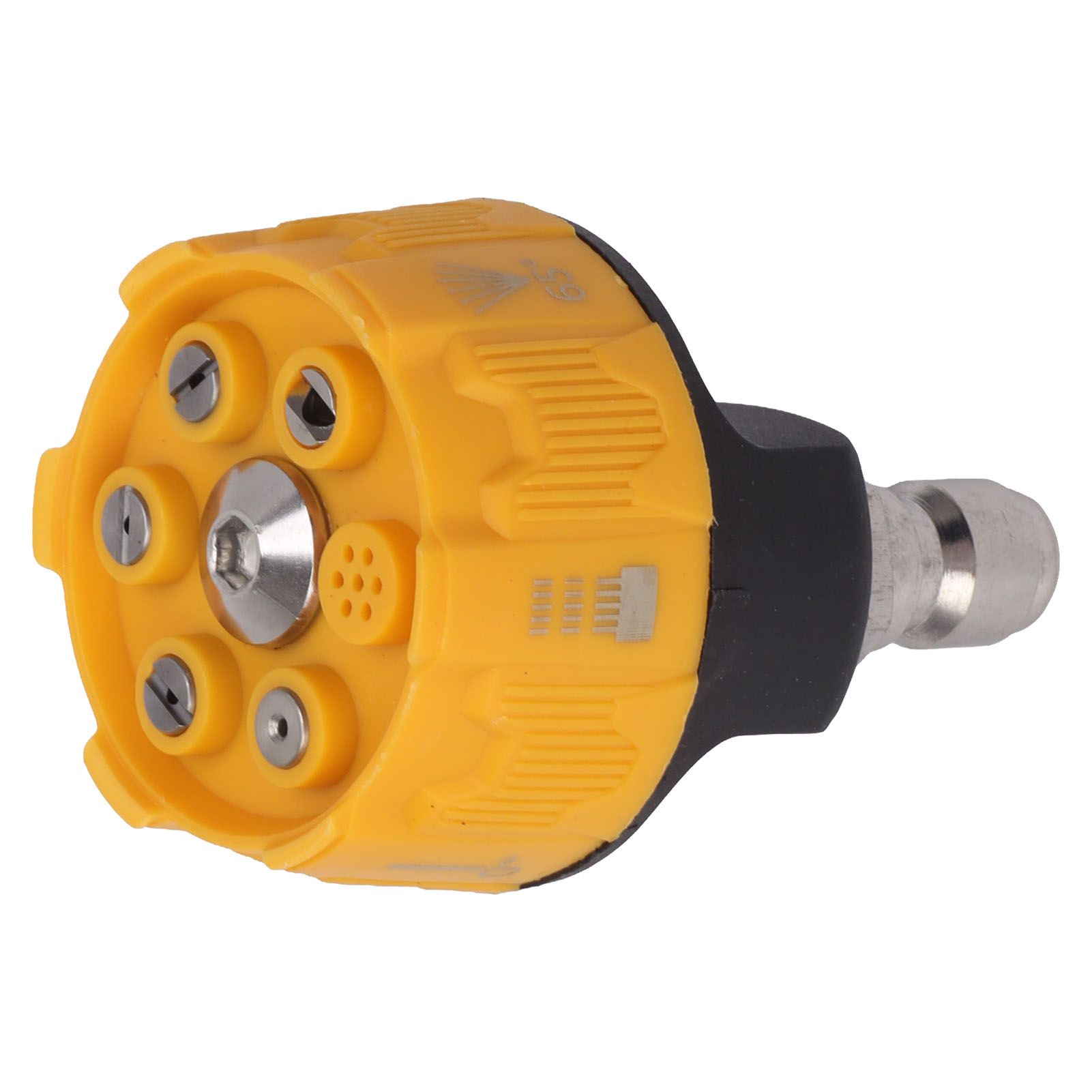 Pressure Washer Spray Nozzle 6 in 1 Multifunctional Adjustable Nozzle 1/4 Plug view 3