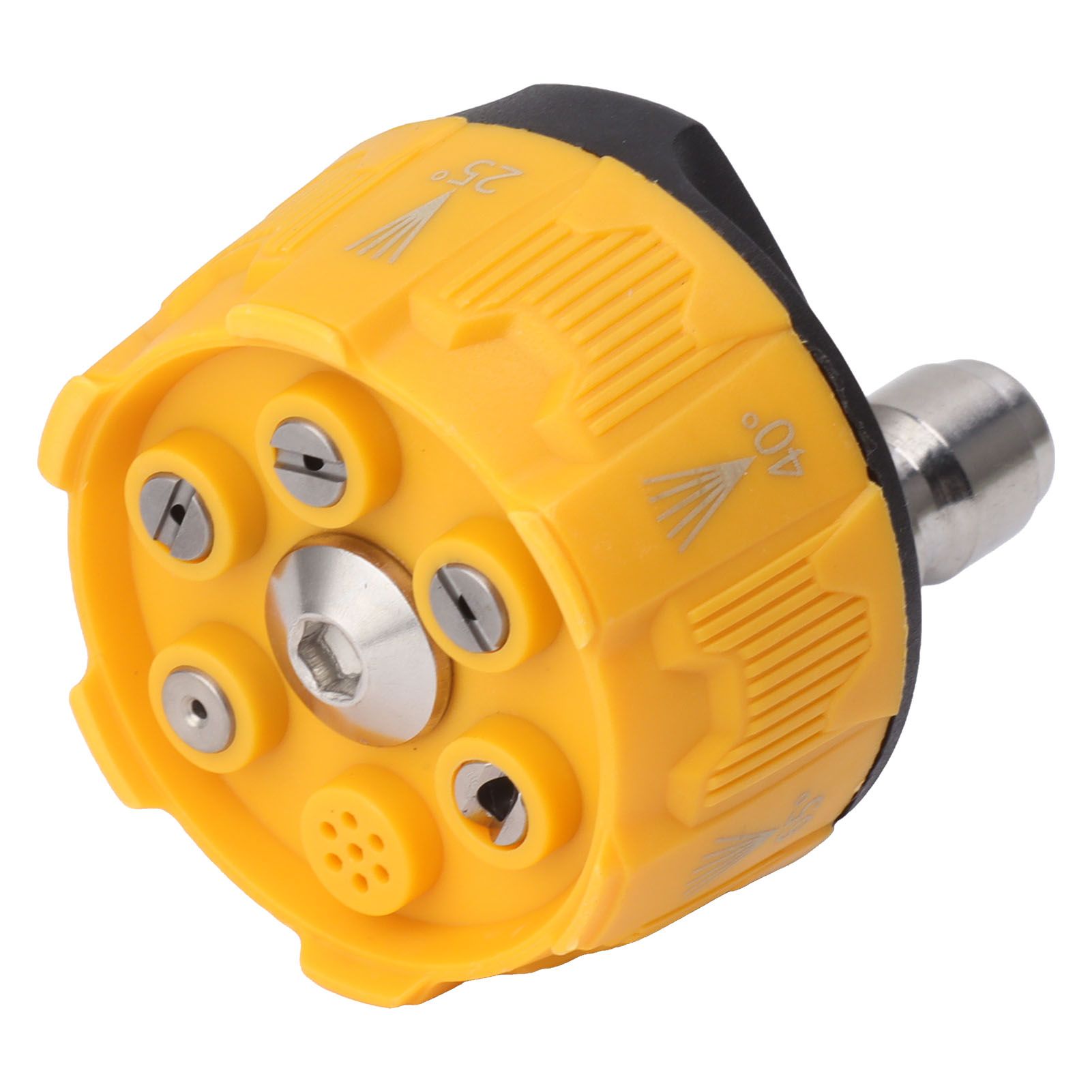 Pressure Washer Spray Nozzle 6 in 1 Multifunctional Adjustable Nozzle 1/4 Plug view 7