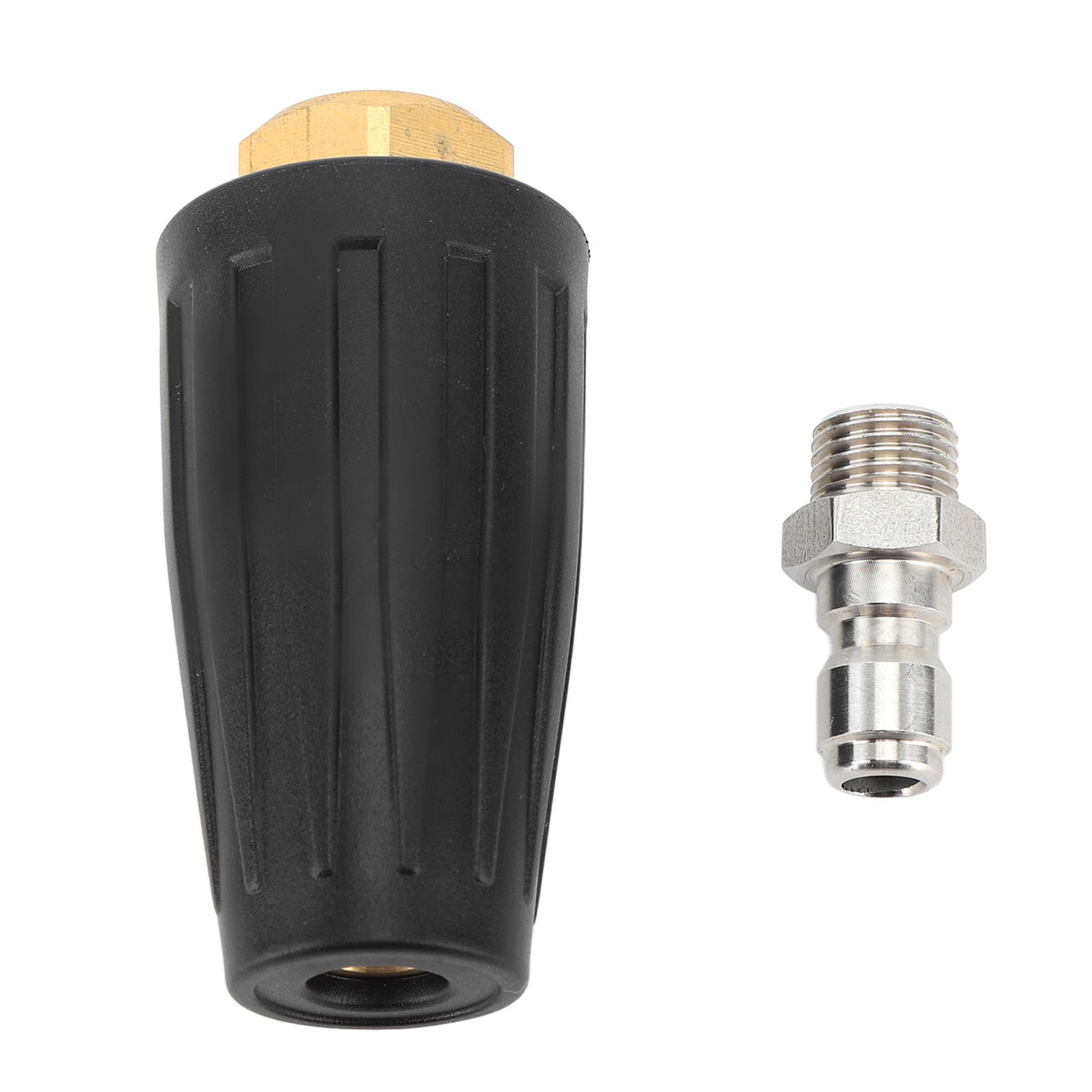 Pressure Washer Turbo Nozzle 1/4in Quick Connect Ceramic Core Copper 3000PSI