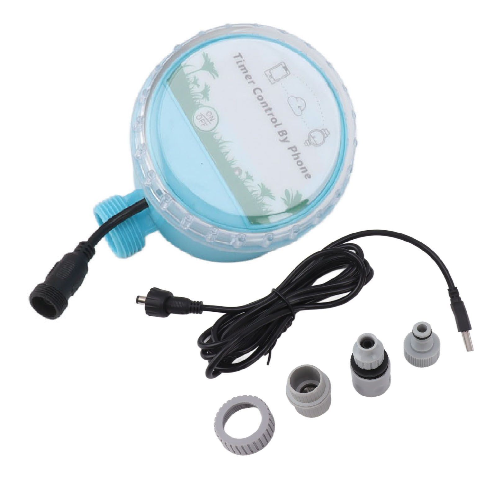 Sprinkler Timer Plastic WiFi and Bluetooth Control IP68 Garden Irrigation