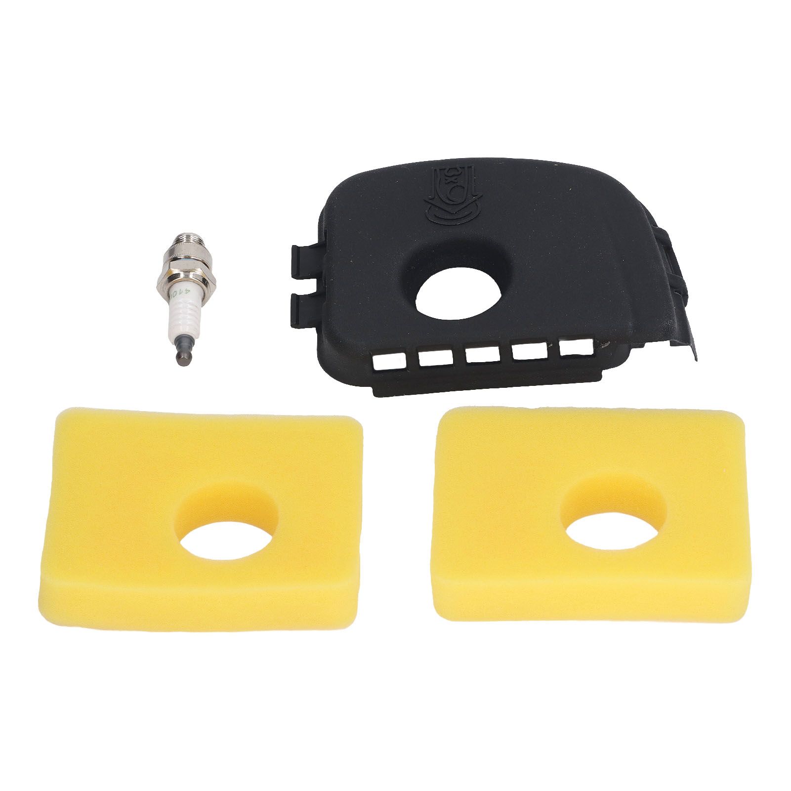 590581Air Filter Cover Air Filter Spark Plug Kit Replacement for 450E 500E view 2