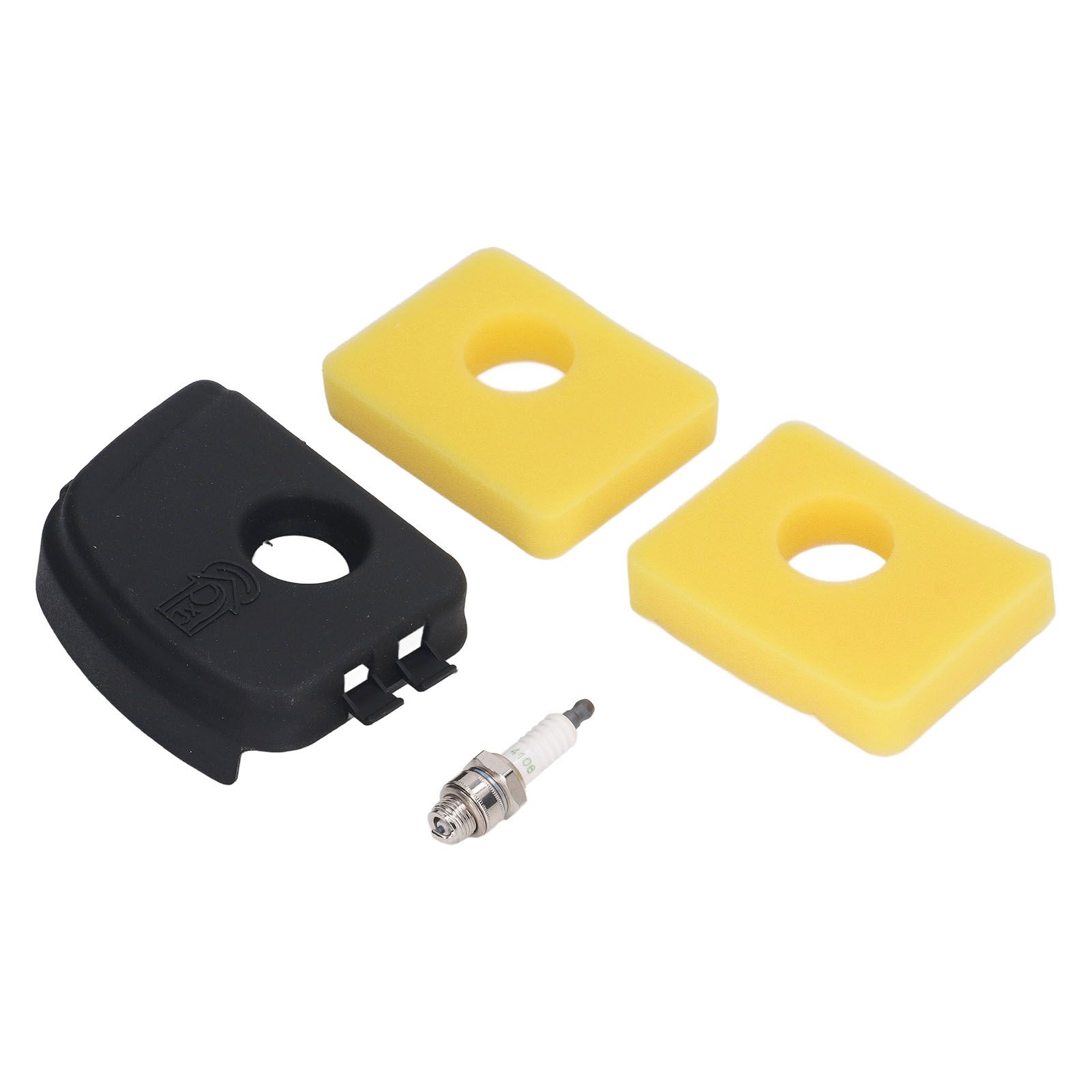 590581Air Filter Cover Air Filter Spark Plug Kit Replacement for 450E 500E view 5