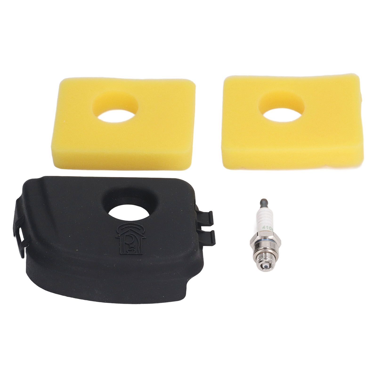 590581Air Filter Cover Air Filter Spark Plug Kit Replacement for 450E 500E view 6