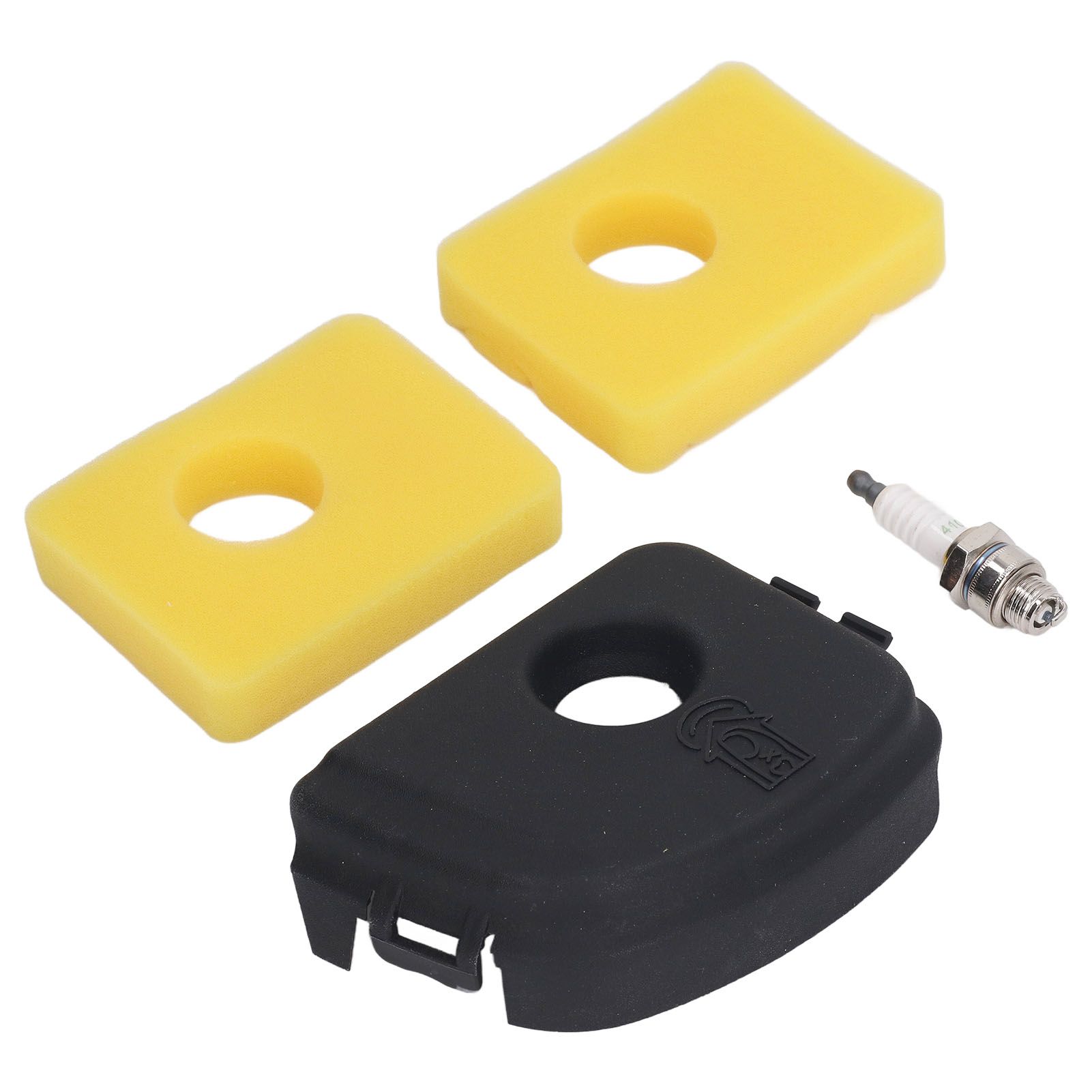 590581Air Filter Cover Air Filter Spark Plug Kit Replacement for 450E 500E view 7