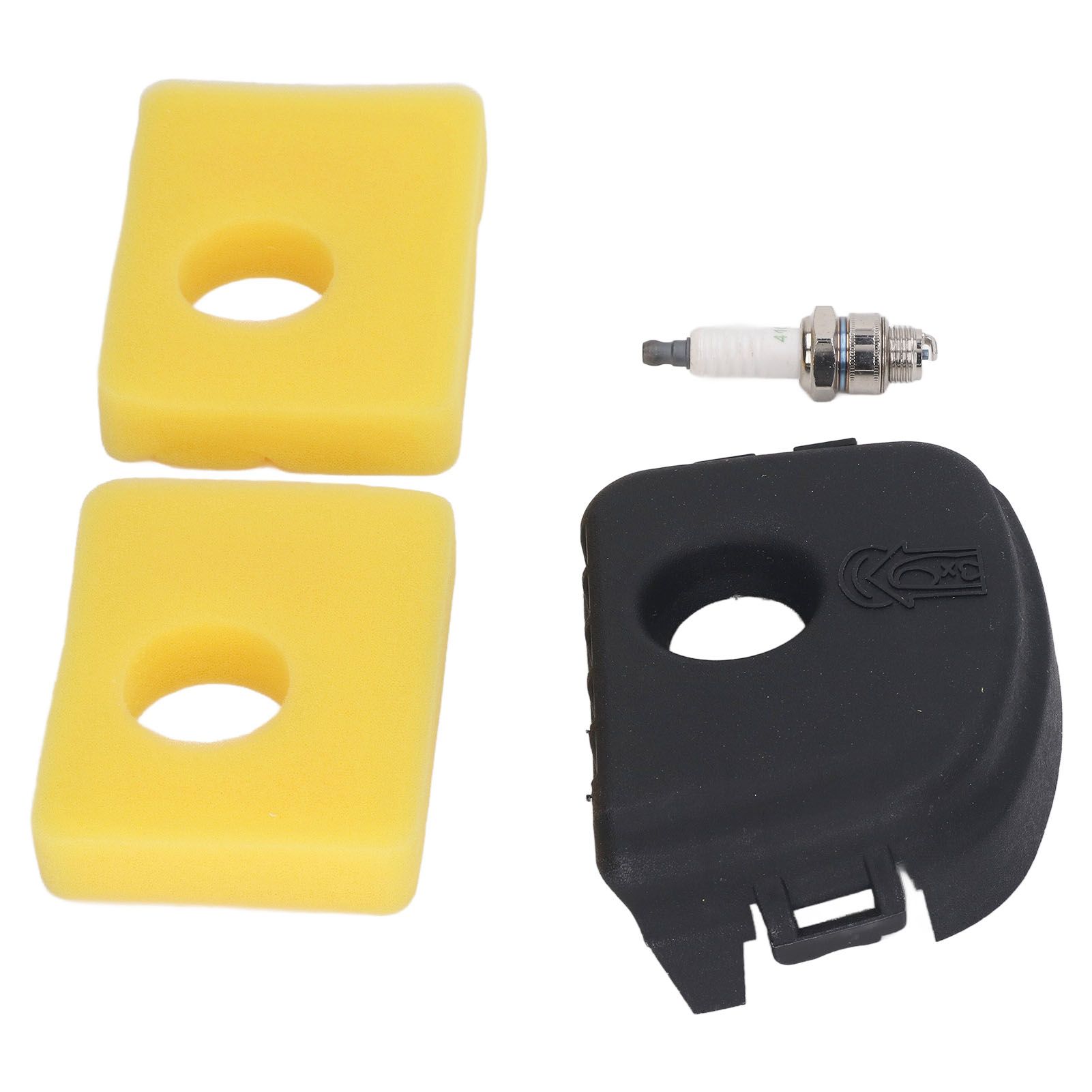 590581Air Filter Cover Air Filter Spark Plug Kit Replacement for 450E 500E view 8