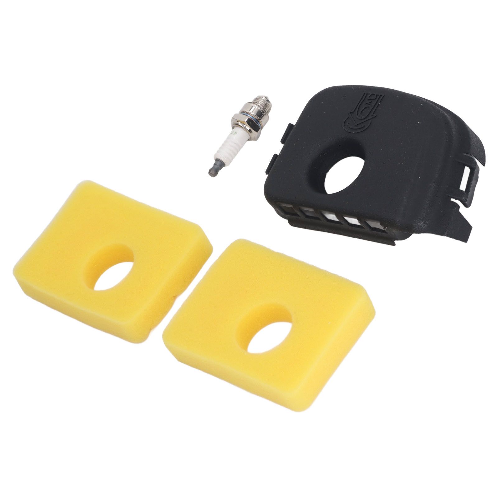 590581Air Filter Cover Air Filter Spark Plug Kit Replacement for 450E 500E view 10