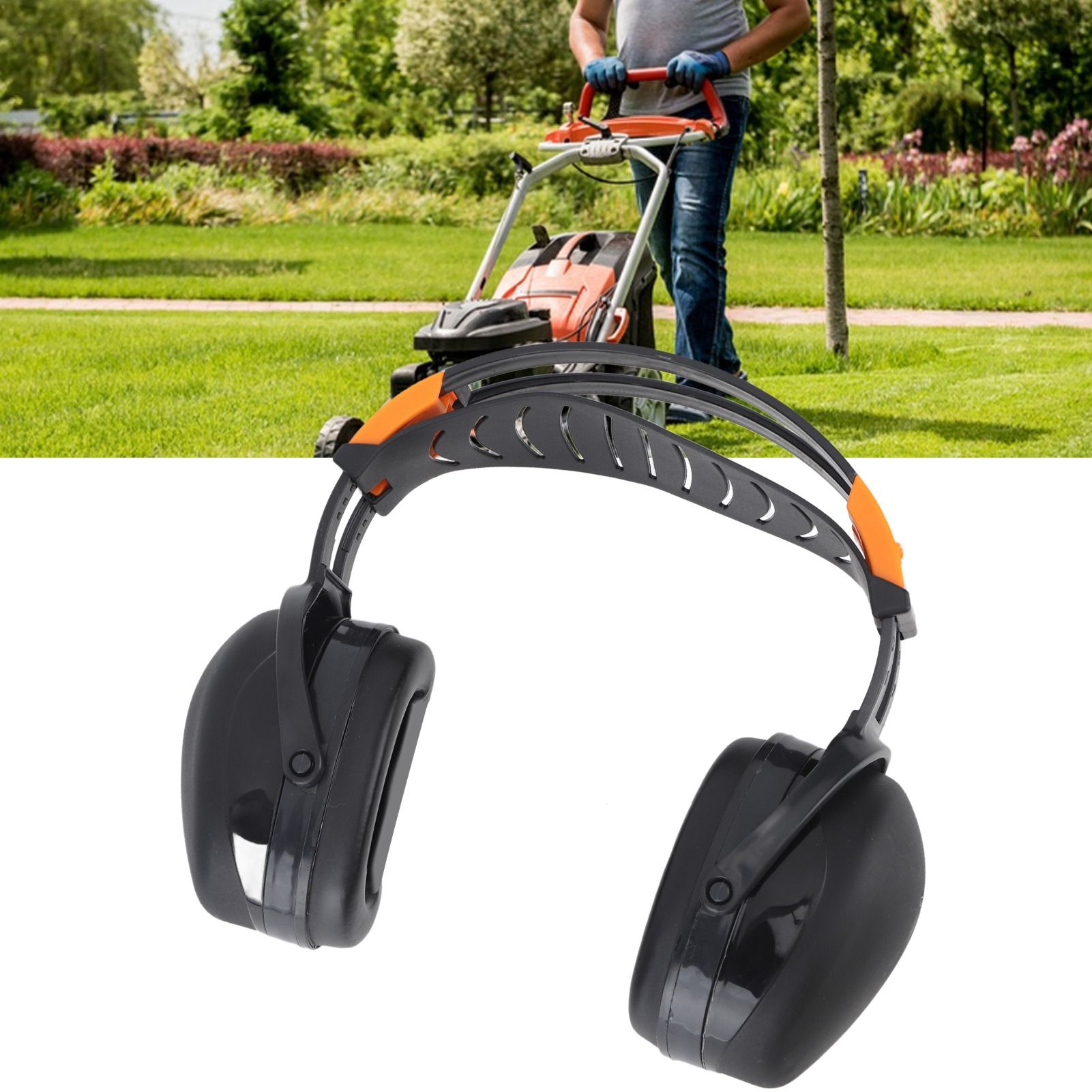 Noise Reduction Earmuffs Foldable Lightweight Hearing Protection Safety Over view 12