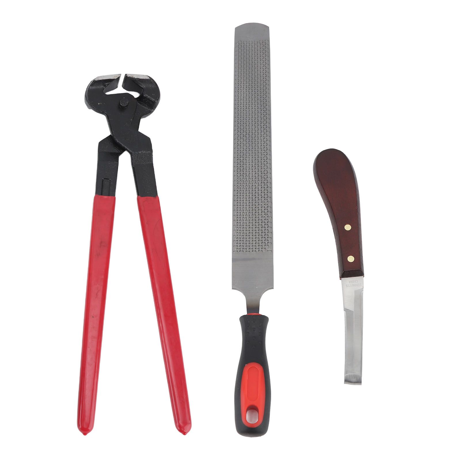 Hoof Repair Tool Kit Steel Double Sided File Hoof Trimmer Tool Kit for Horses view 4
