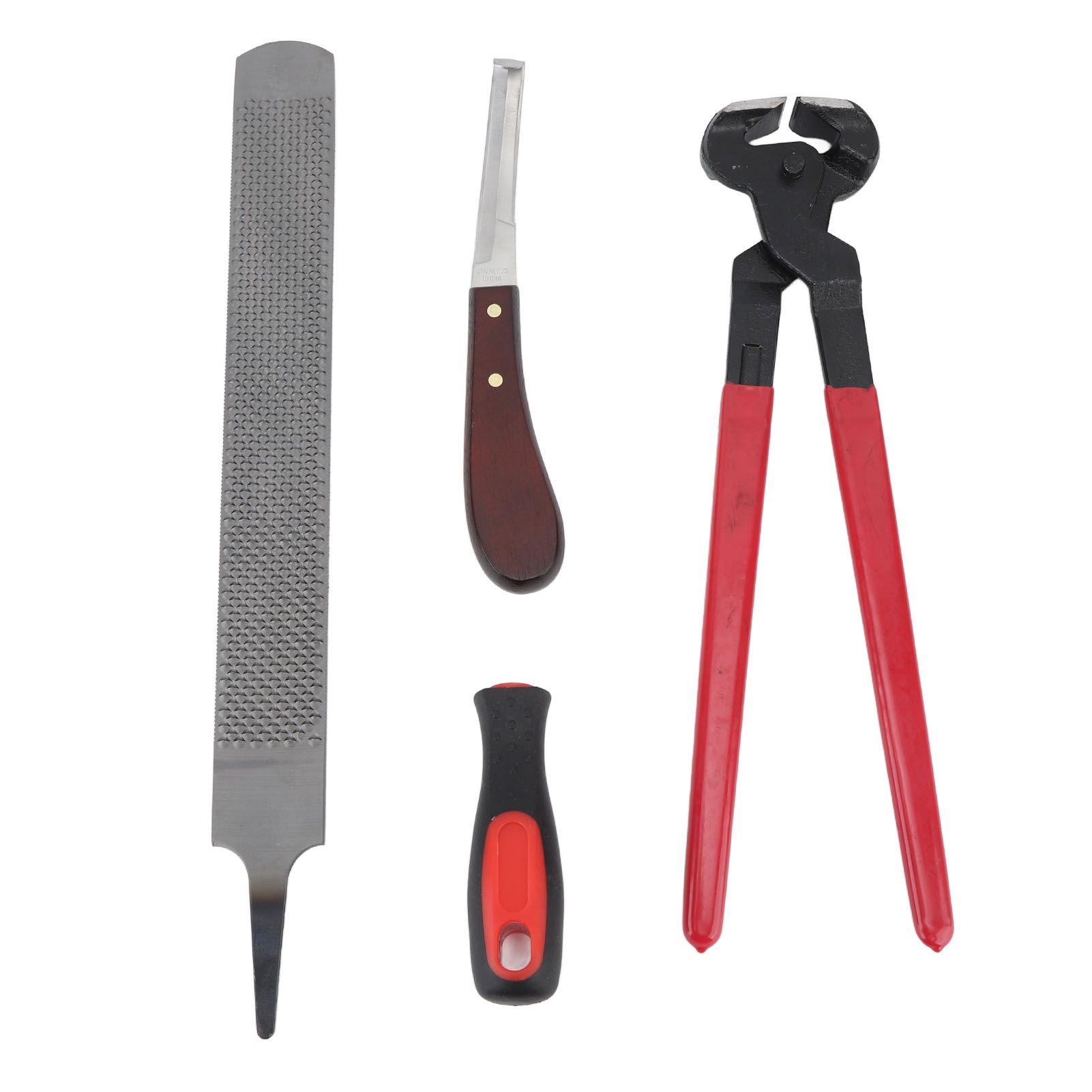 Hoof Repair Tool Kit Steel Double Sided File Hoof Trimmer Tool Kit for Horses view 5