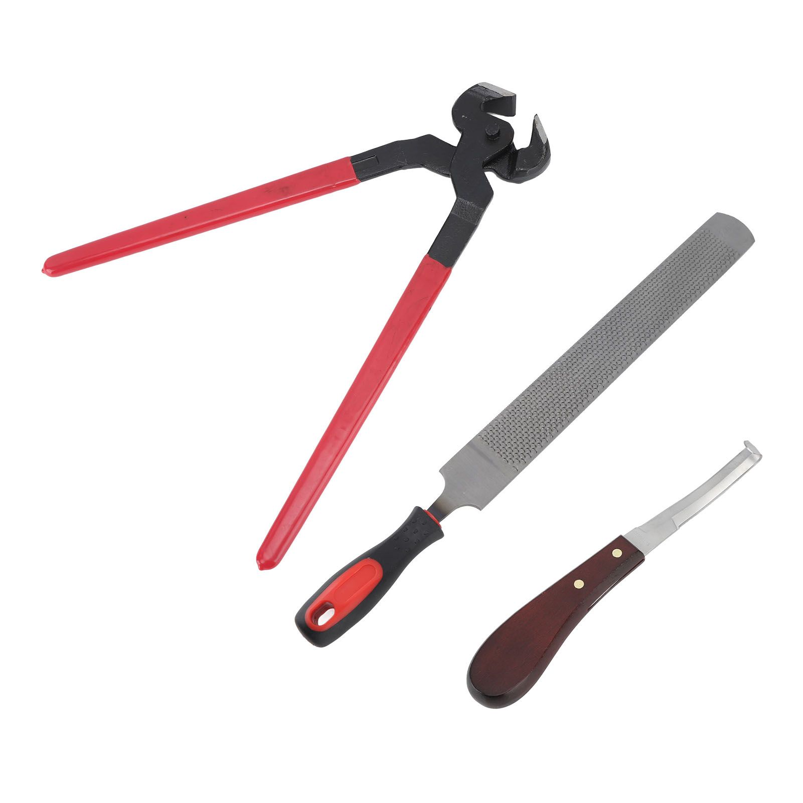 Hoof Repair Tool Kit Steel Double Sided File Hoof Trimmer Tool Kit for Horses view 6