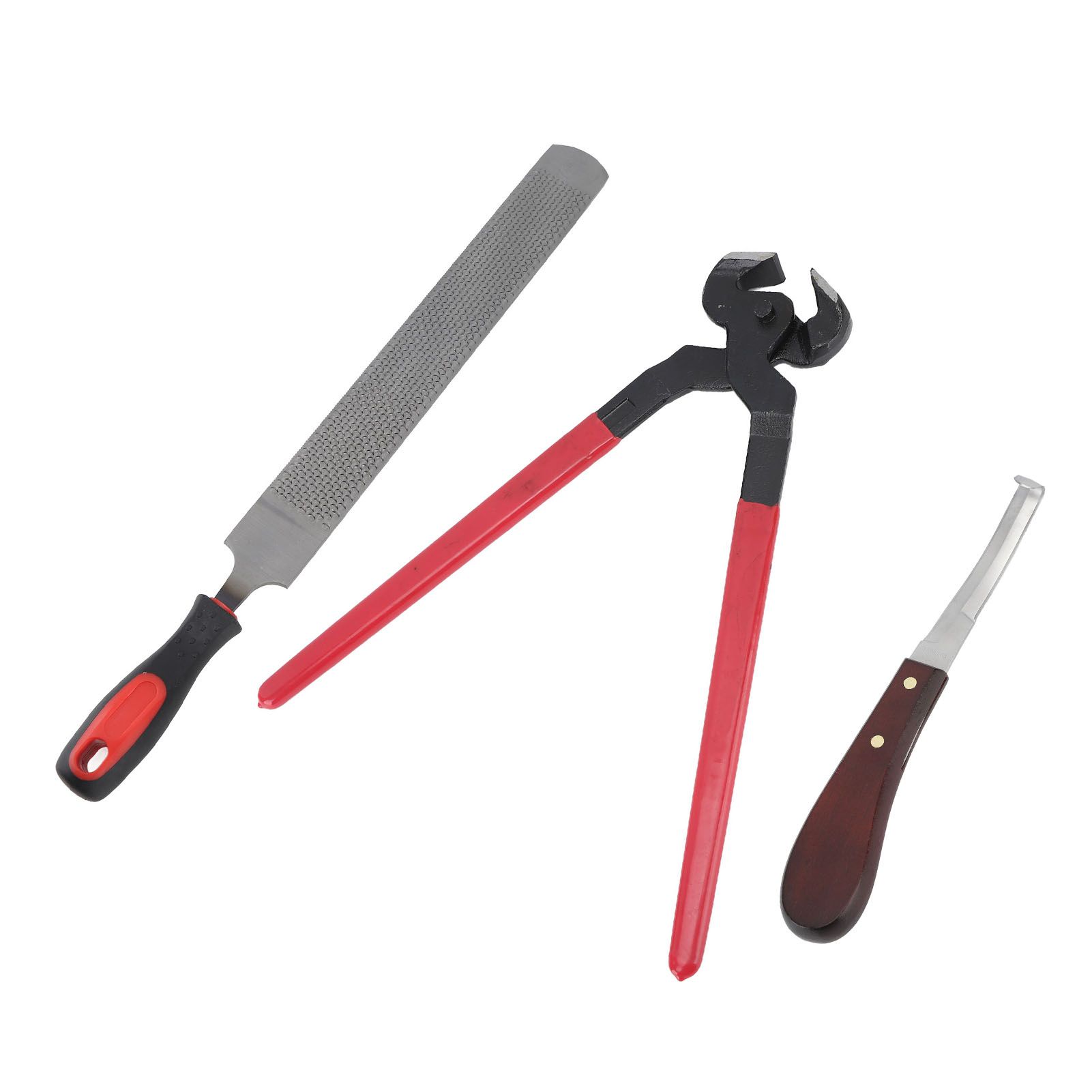 Hoof Repair Tool Kit Steel Double Sided File Hoof Trimmer Tool Kit for Horses view 7