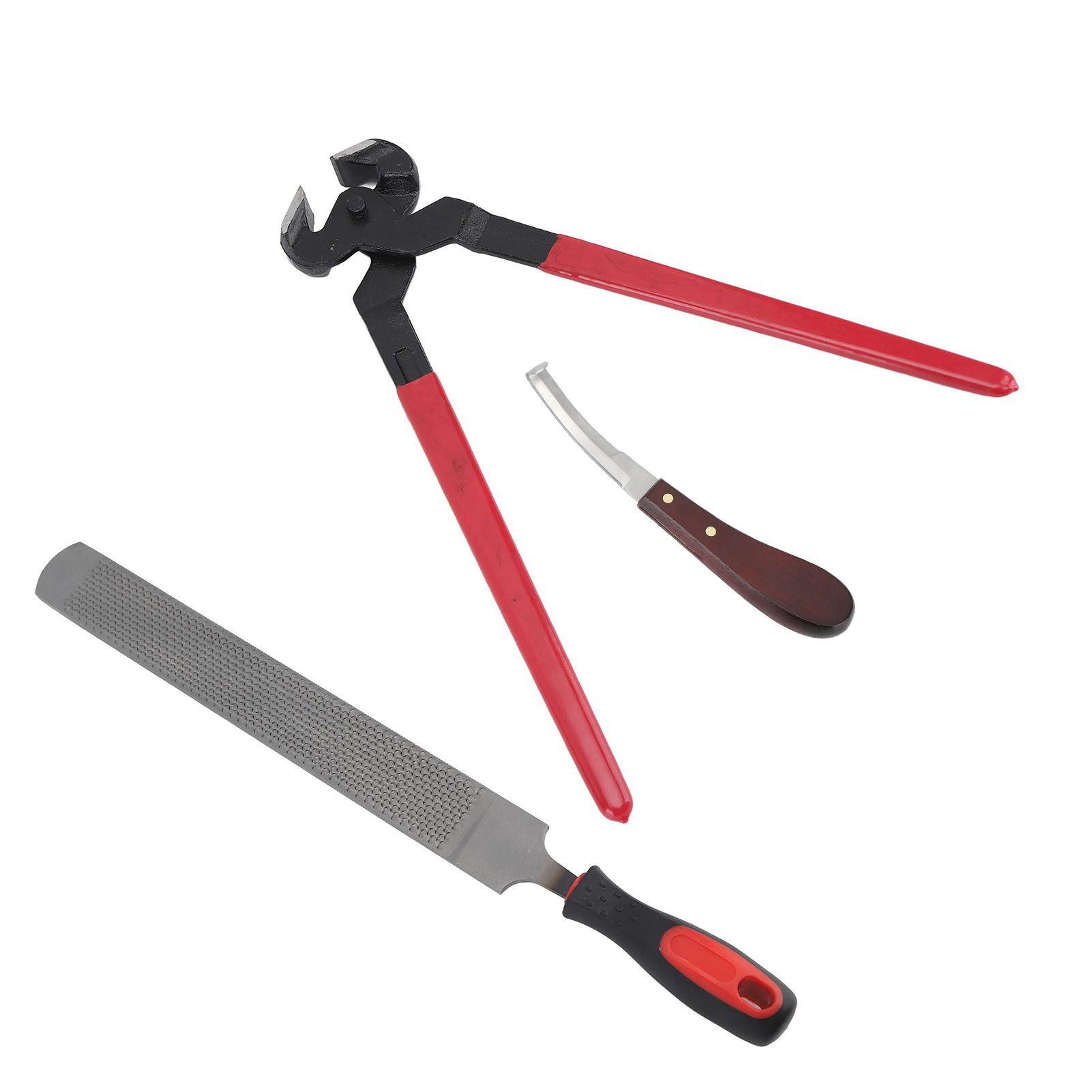 Hoof Repair Tool Kit Steel Double Sided File Hoof Trimmer Tool Kit for Horses view 9