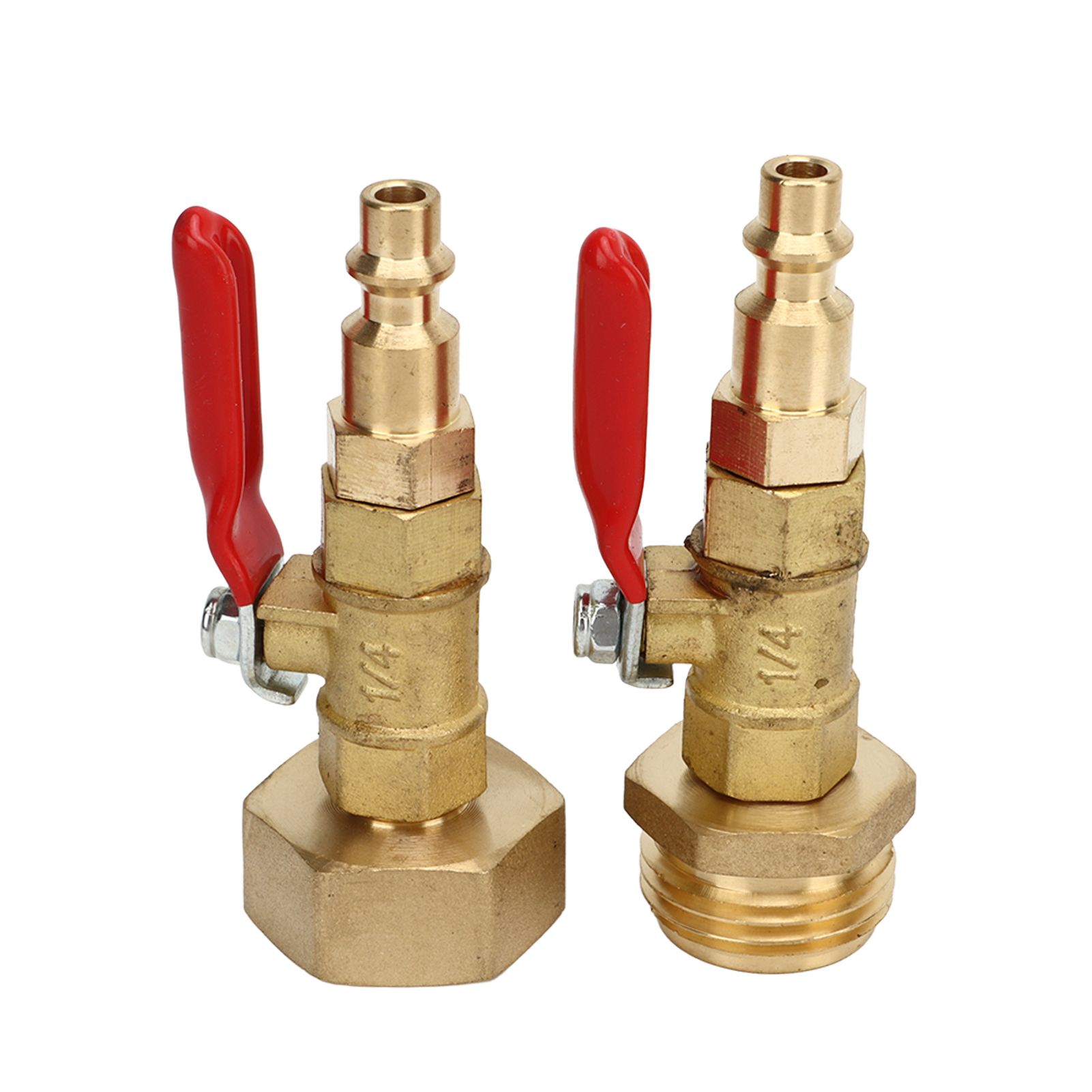 2pcs Brass Winterize Blowout Adapter 3/4 Internal and External Thread Brass view 10