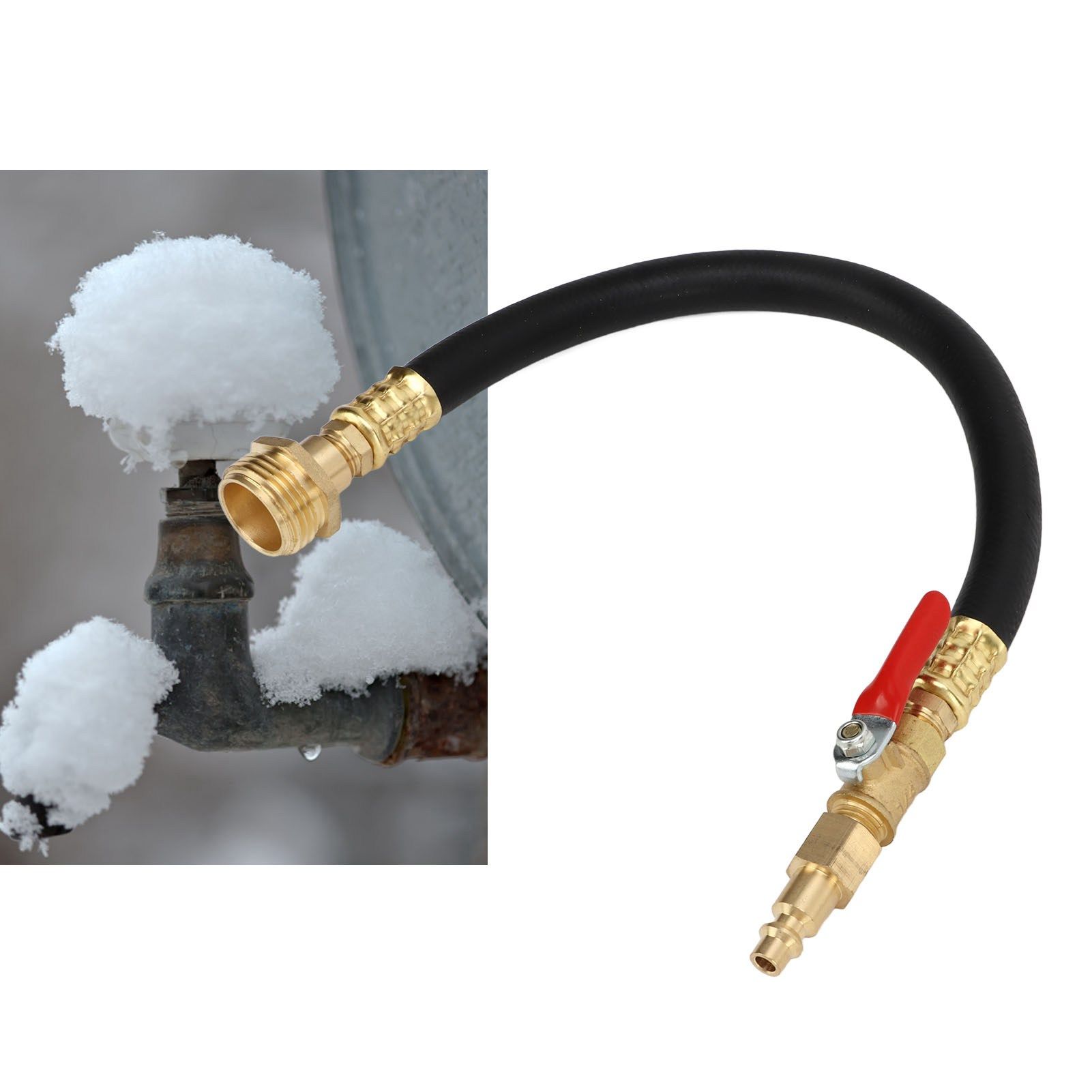 Garden Hose Adapter RV Frost Protection Combo Kit with 1/4 US Quick Adapter view 12