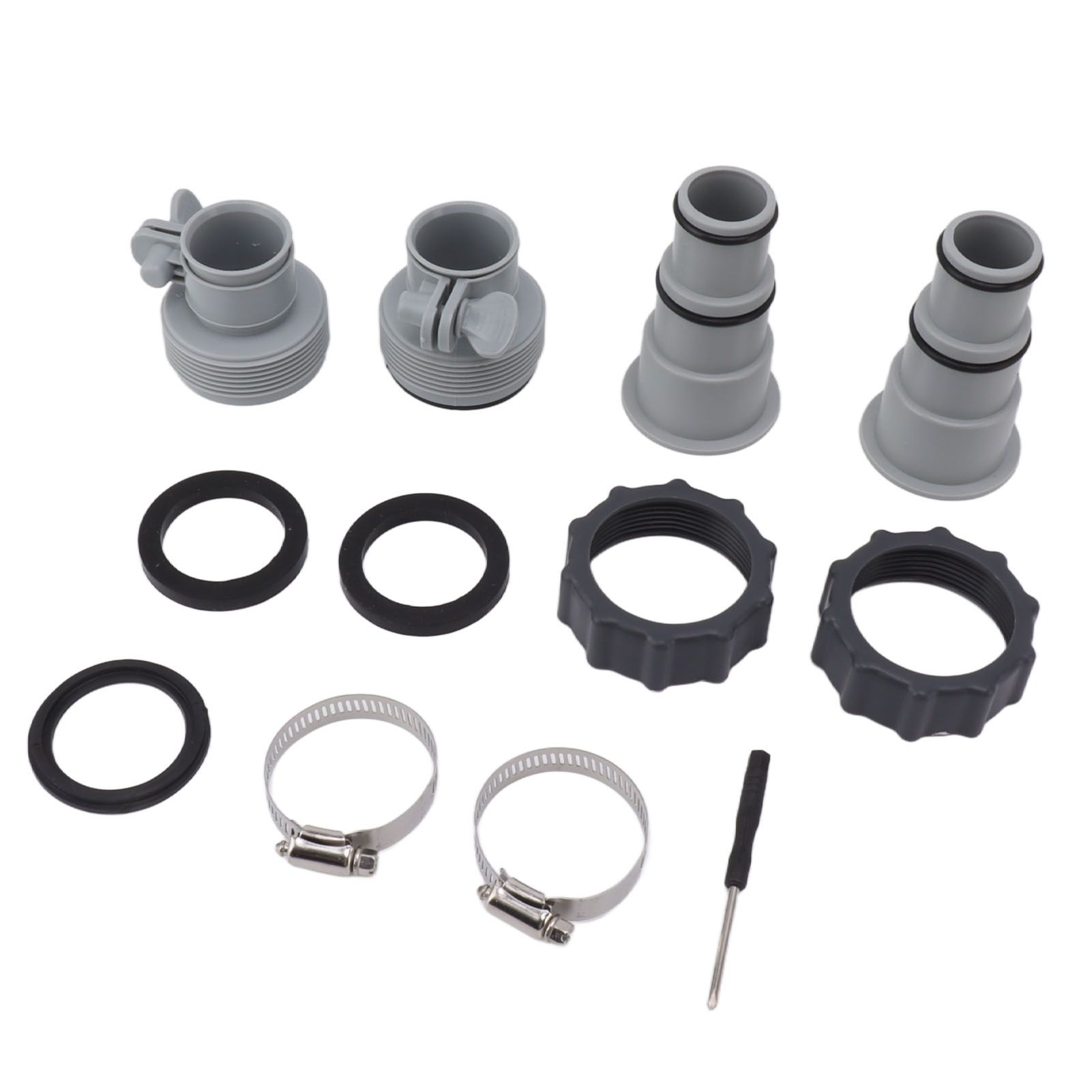 Pool Hose Adapter Replacement Hose Adapter with Collar for Threaded Connection view 3