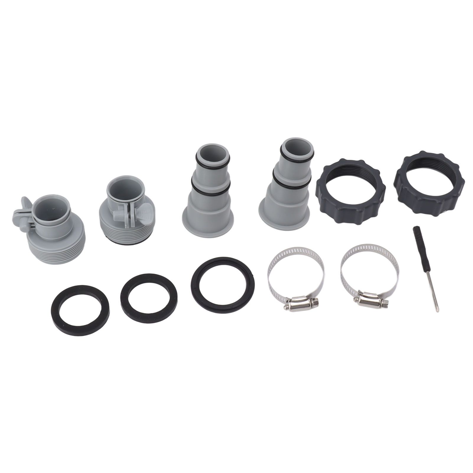 Pool Hose Adapter Replacement Hose Adapter with Collar for Threaded Connection view 6