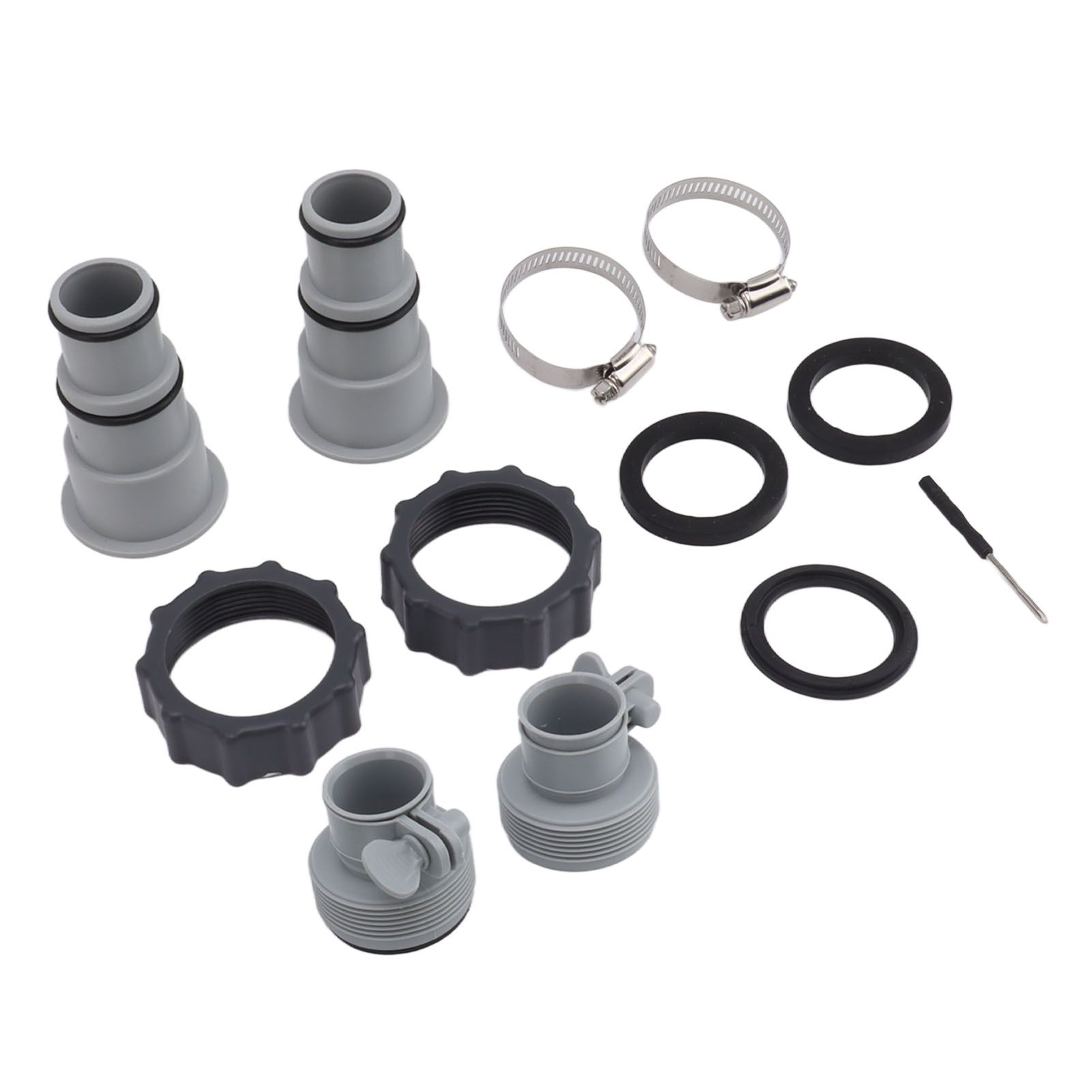 Pool Hose Adapter Replacement Hose Adapter with Collar for Threaded Connection view 9