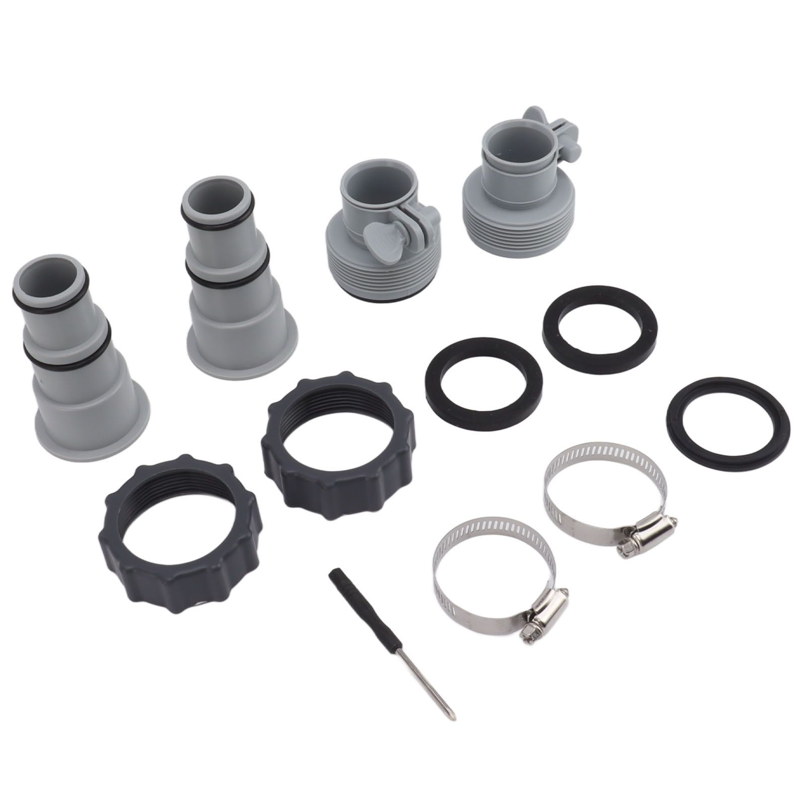 Pool Hose Adapter Replacement Hose Adapter with Collar for Threaded Connection view 10