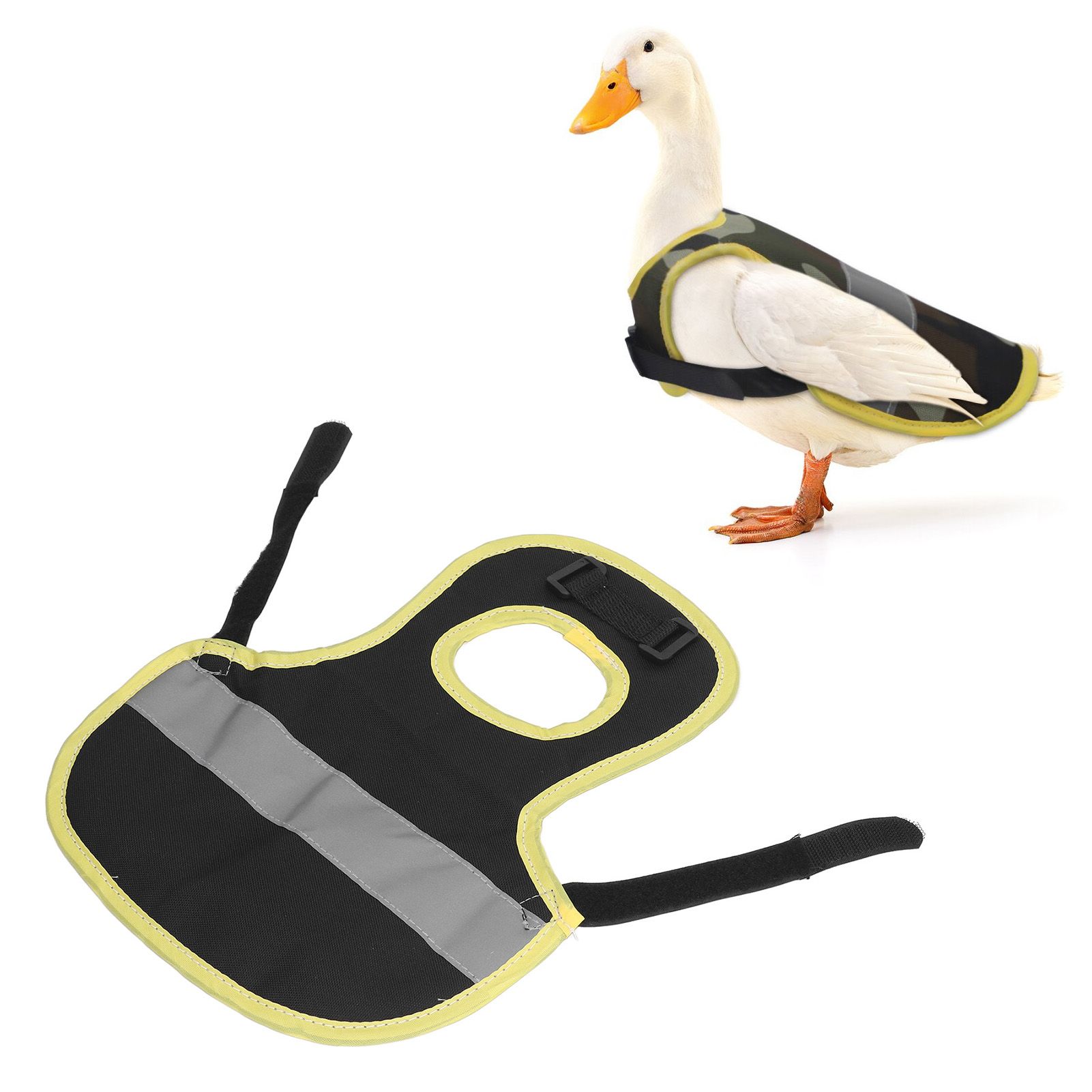 Chicken Reflective Vest Warm Safe Lightweight Poultry Harness Vest for Hen view 12