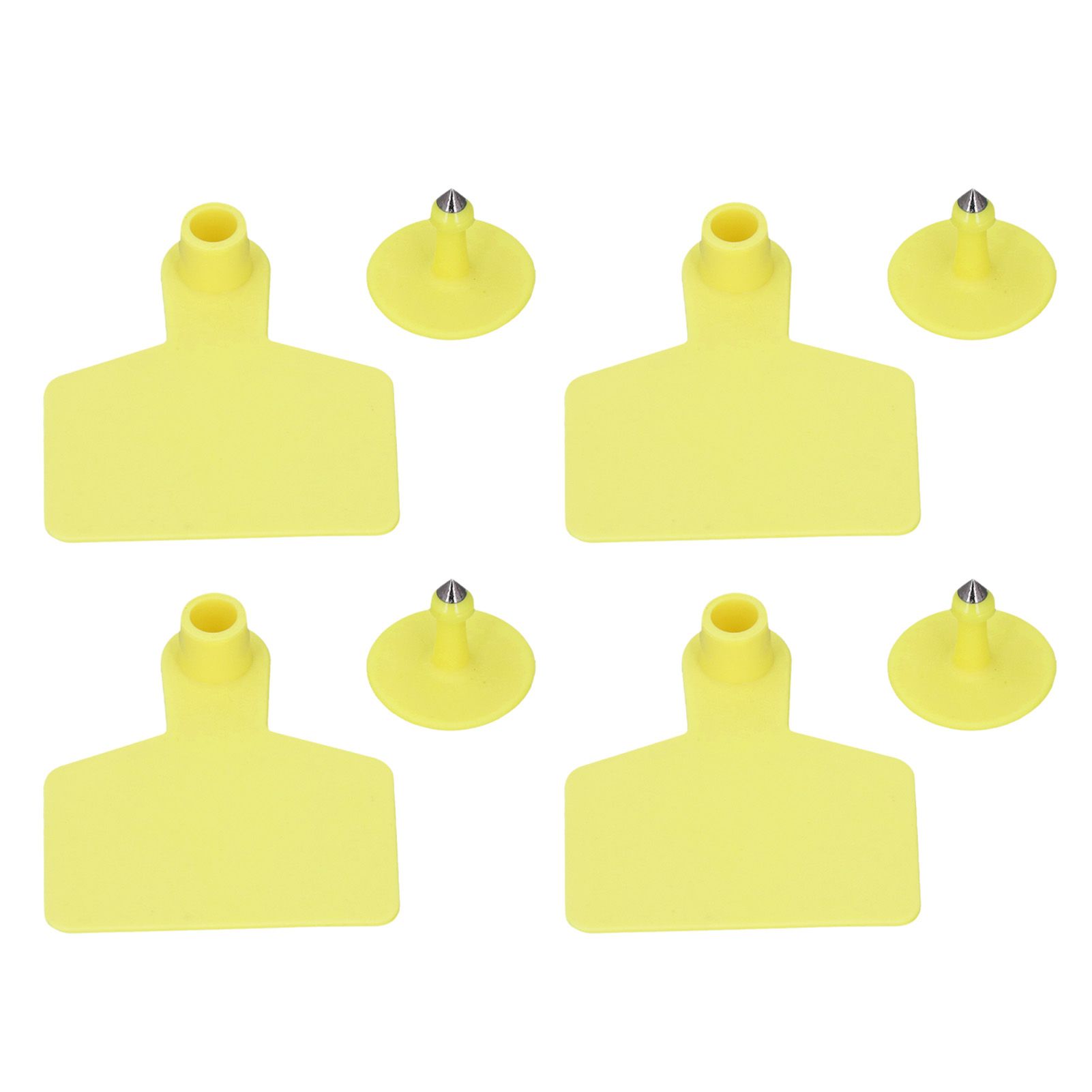 100 Piece Blank Tags for Calves Blank Identification Ear Tag for Cattle Cows view 6
