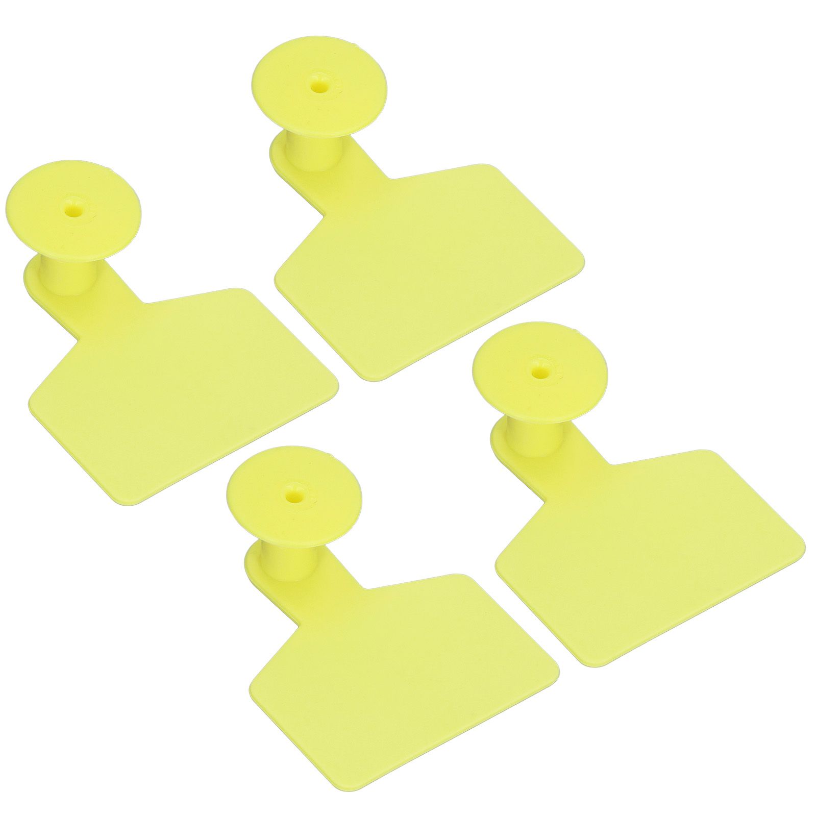 100 Piece Blank Tags for Calves Blank Identification Ear Tag for Cattle Cows view 8