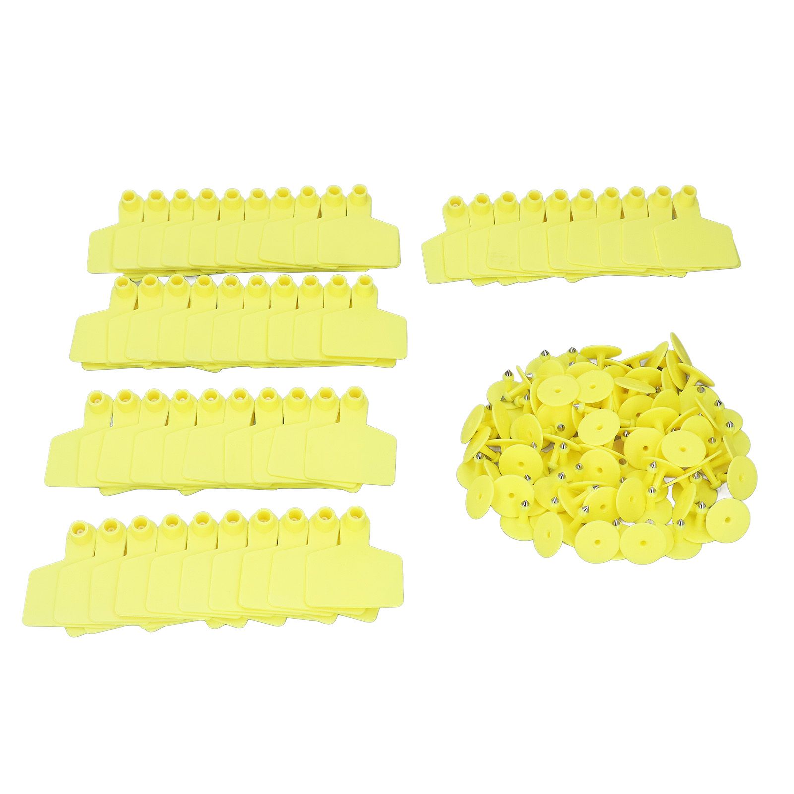 100 Piece Blank Tags for Calves Blank Identification Ear Tag for Cattle Cows view 10