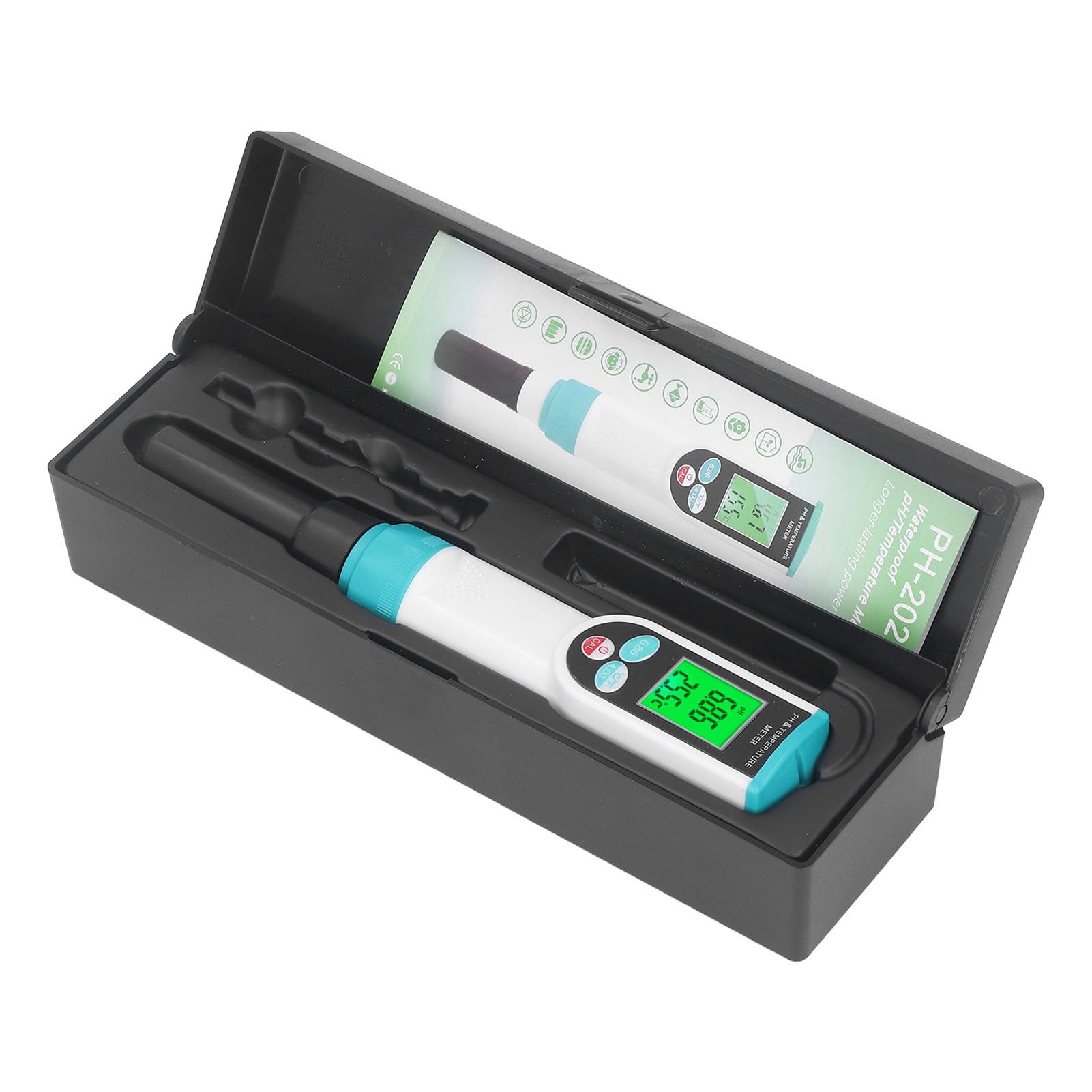 2 In 1 Soil PH Temperature Meter Soil Tester for Horticultural Flowers Plants view 2