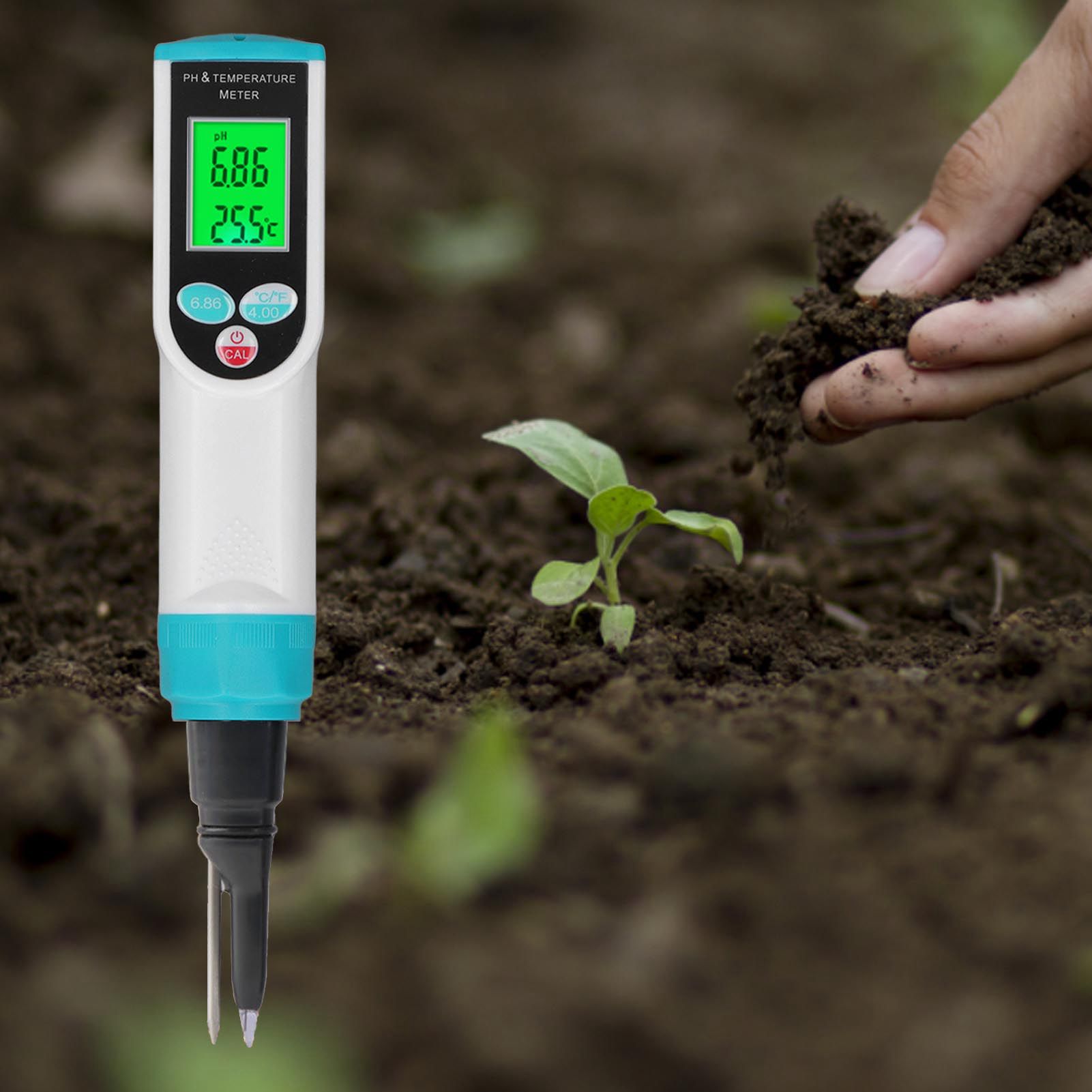 2 In 1 Soil PH Temperature Meter Soil Tester for Horticultural Flowers Plants view 11