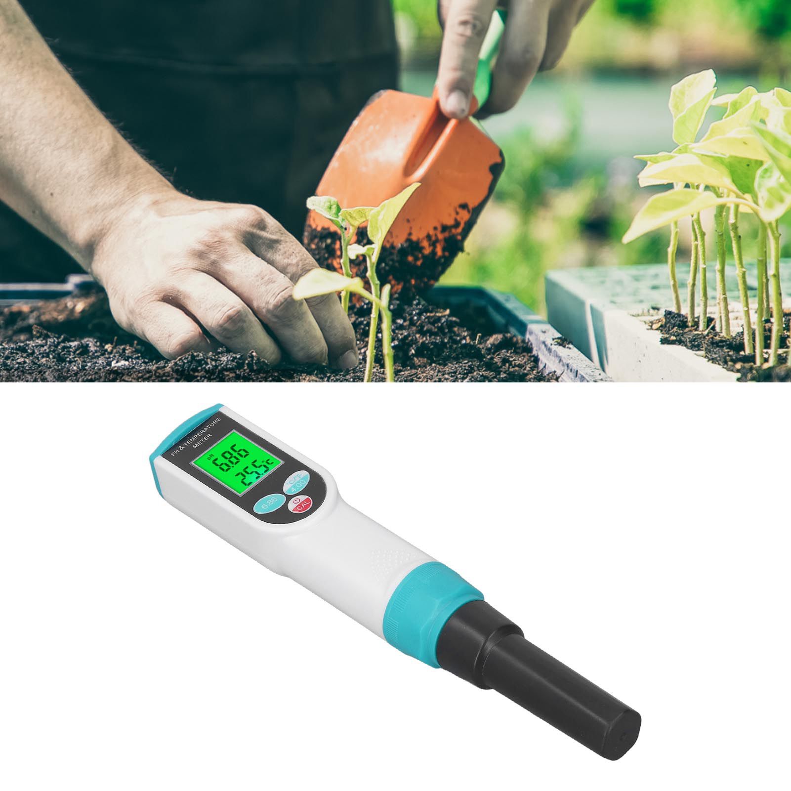2 In 1 Soil PH Temperature Meter Soil Tester for Horticultural Flowers Plants view 12