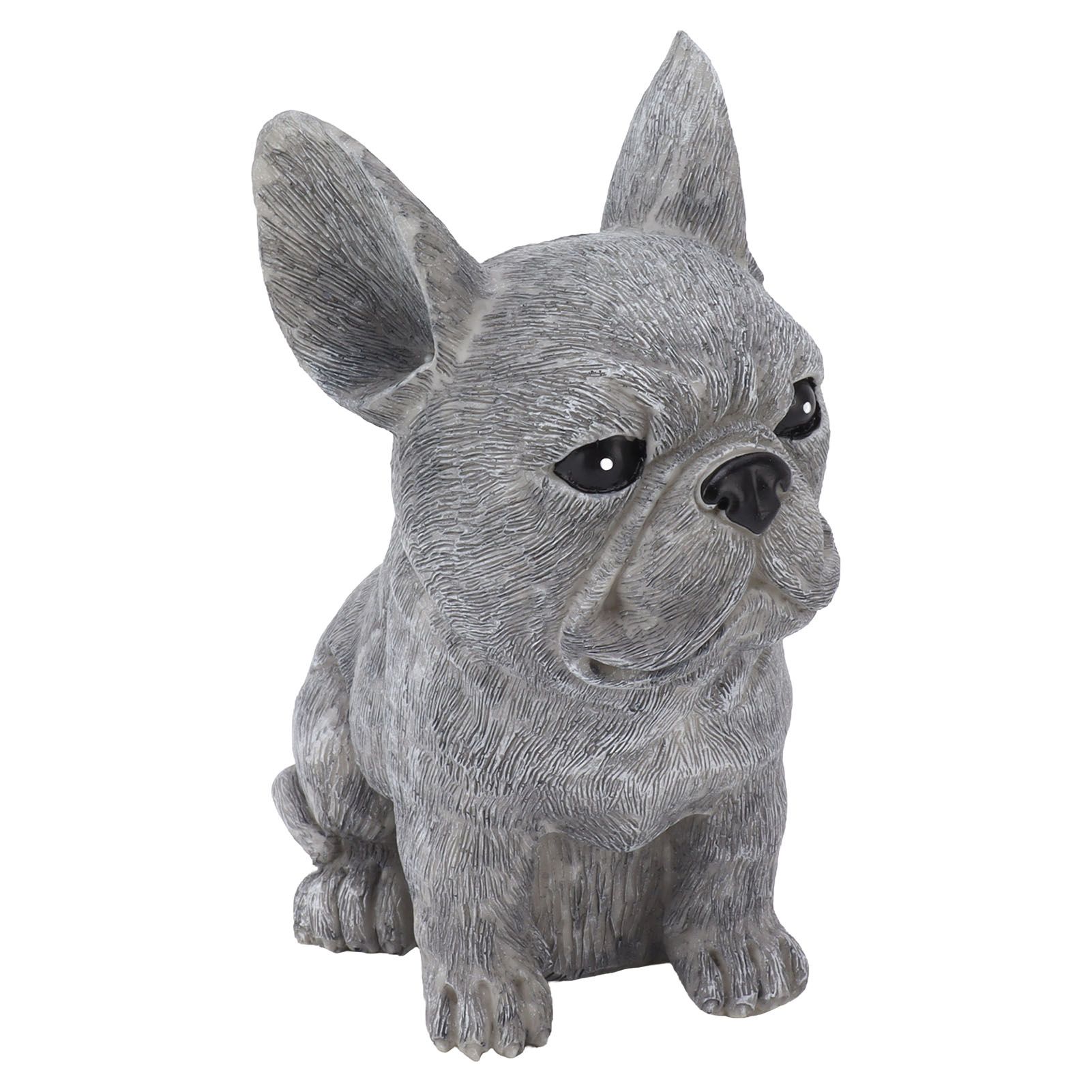 Dog Garden Statues DIY Lifelike Prevent Cracking Resin Dog Statues Home Decor view 2