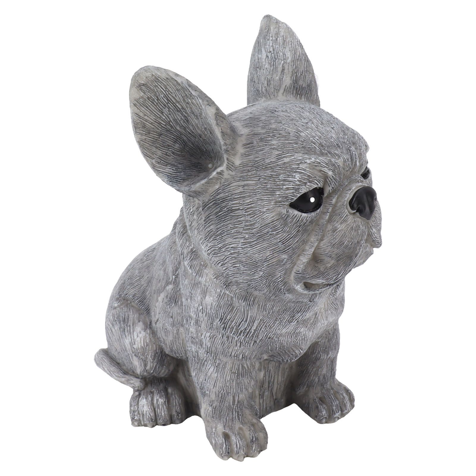 Dog Garden Statues DIY Lifelike Prevent Cracking Resin Dog Statues Home Decor view 3