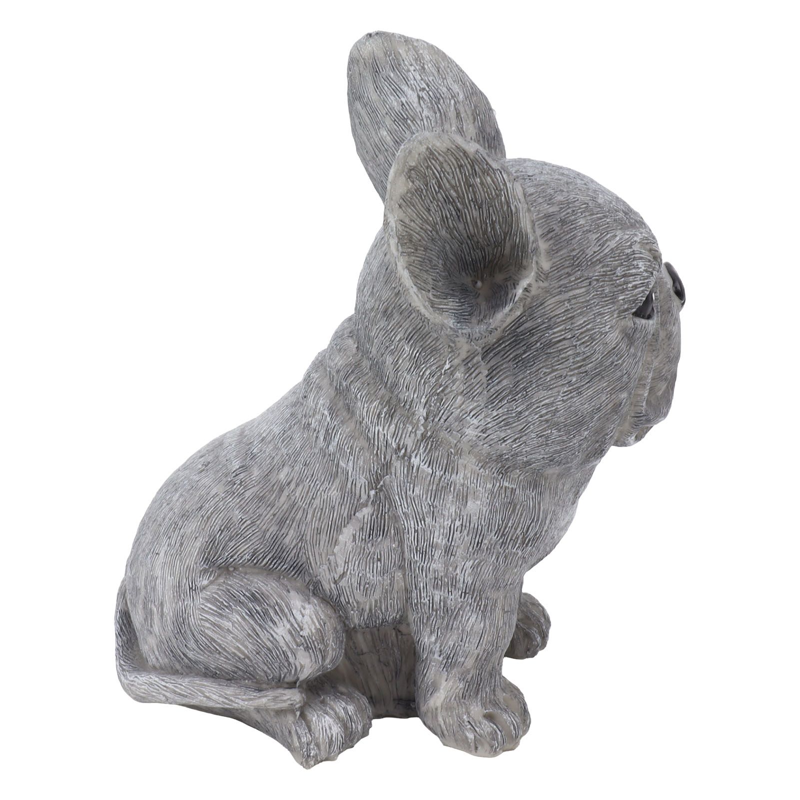 Dog Garden Statues DIY Lifelike Prevent Cracking Resin Dog Statues Home Decor view 4