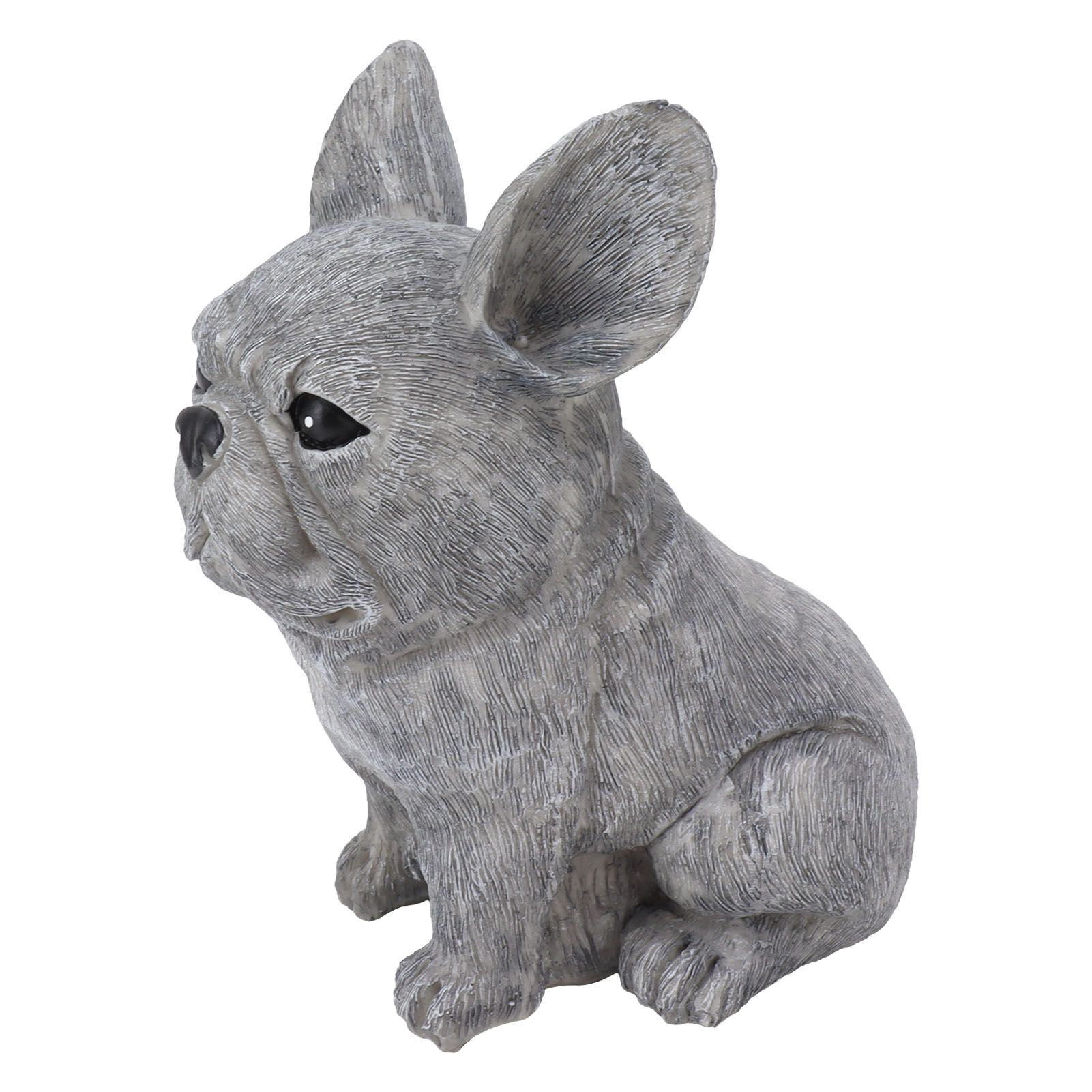 Dog Garden Statues DIY Lifelike Prevent Cracking Resin Dog Statues Home Decor view 6