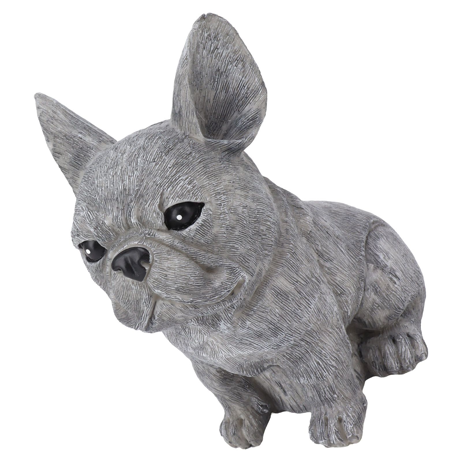 Dog Garden Statues DIY Lifelike Prevent Cracking Resin Dog Statues Home Decor view 9
