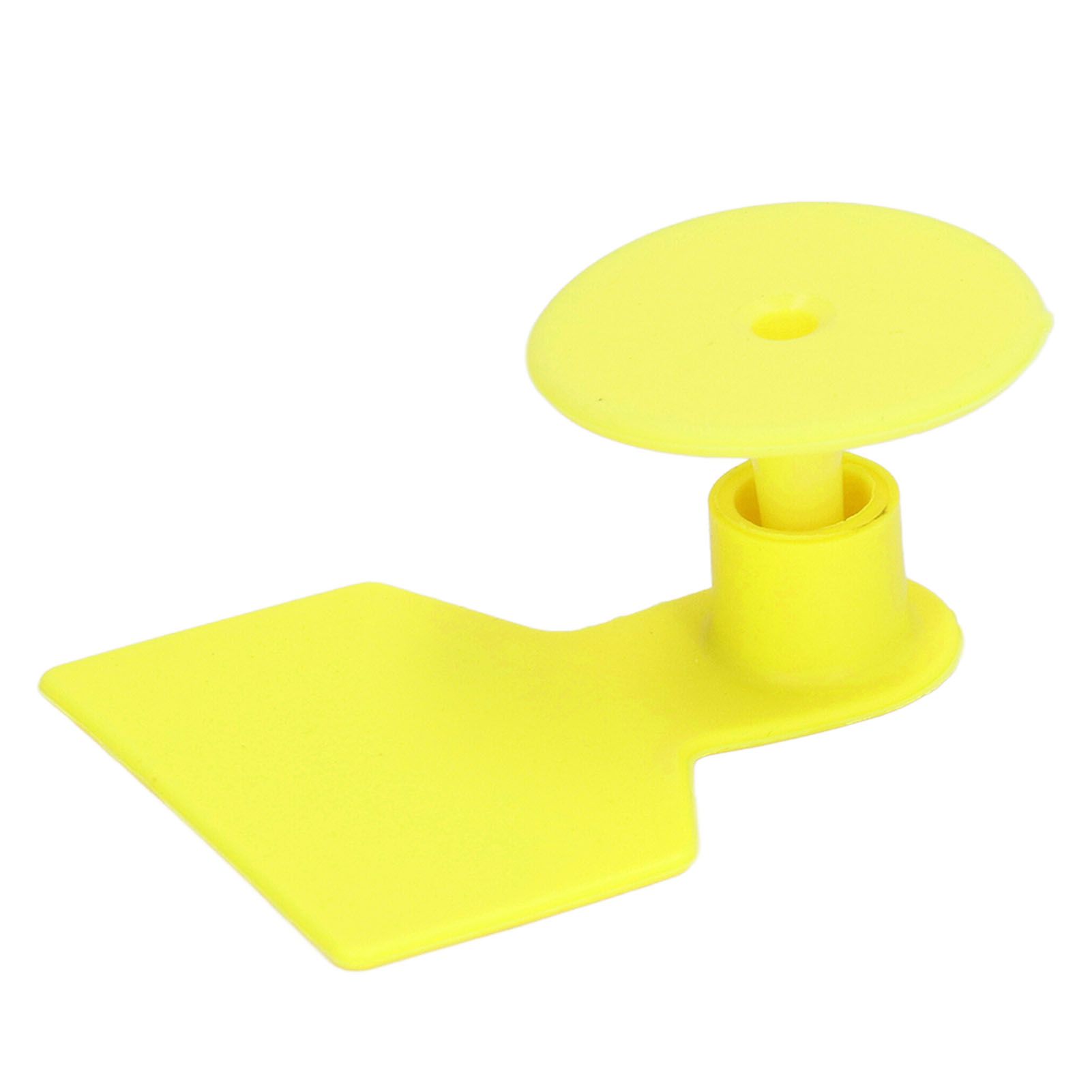 100 Sets Livestock Ear Tags Yellow Strong Plastic Easy to Use Blank Cattle Ear view 9