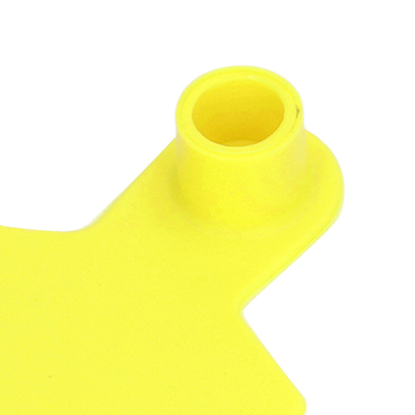 100 Sets Livestock Ear Tags Yellow Strong Plastic Easy to Use Blank Cattle Ear view 13