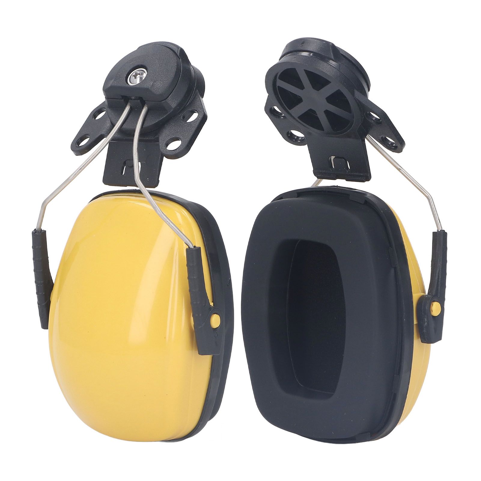 1 Pair Safety Helmet Ear Muff Noise Reduction Helmet Hard Hat Hearing view 2