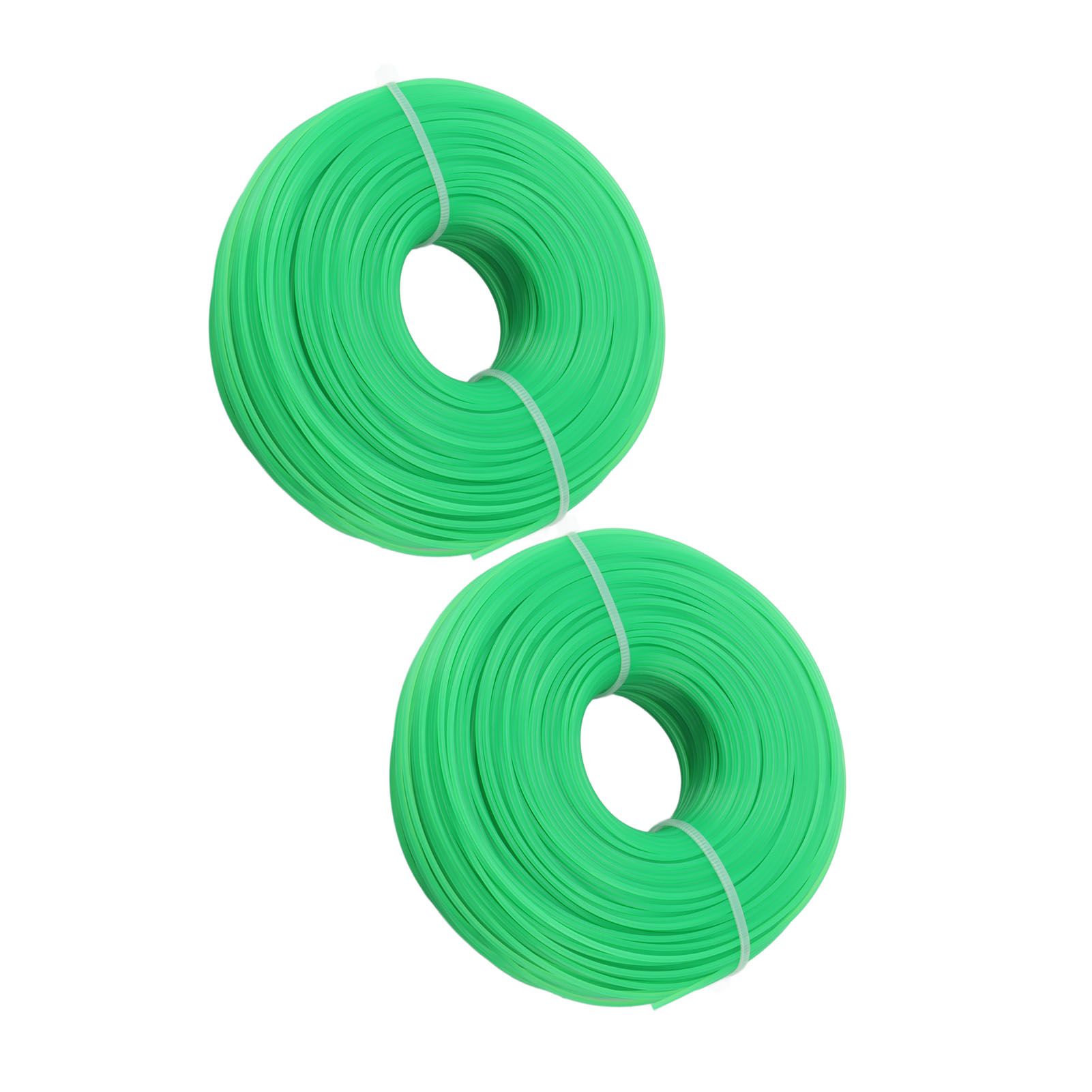 2Pcs Grass Strimmer Line Spool Nylon for Garden Electric Trimmer 100meter view 5