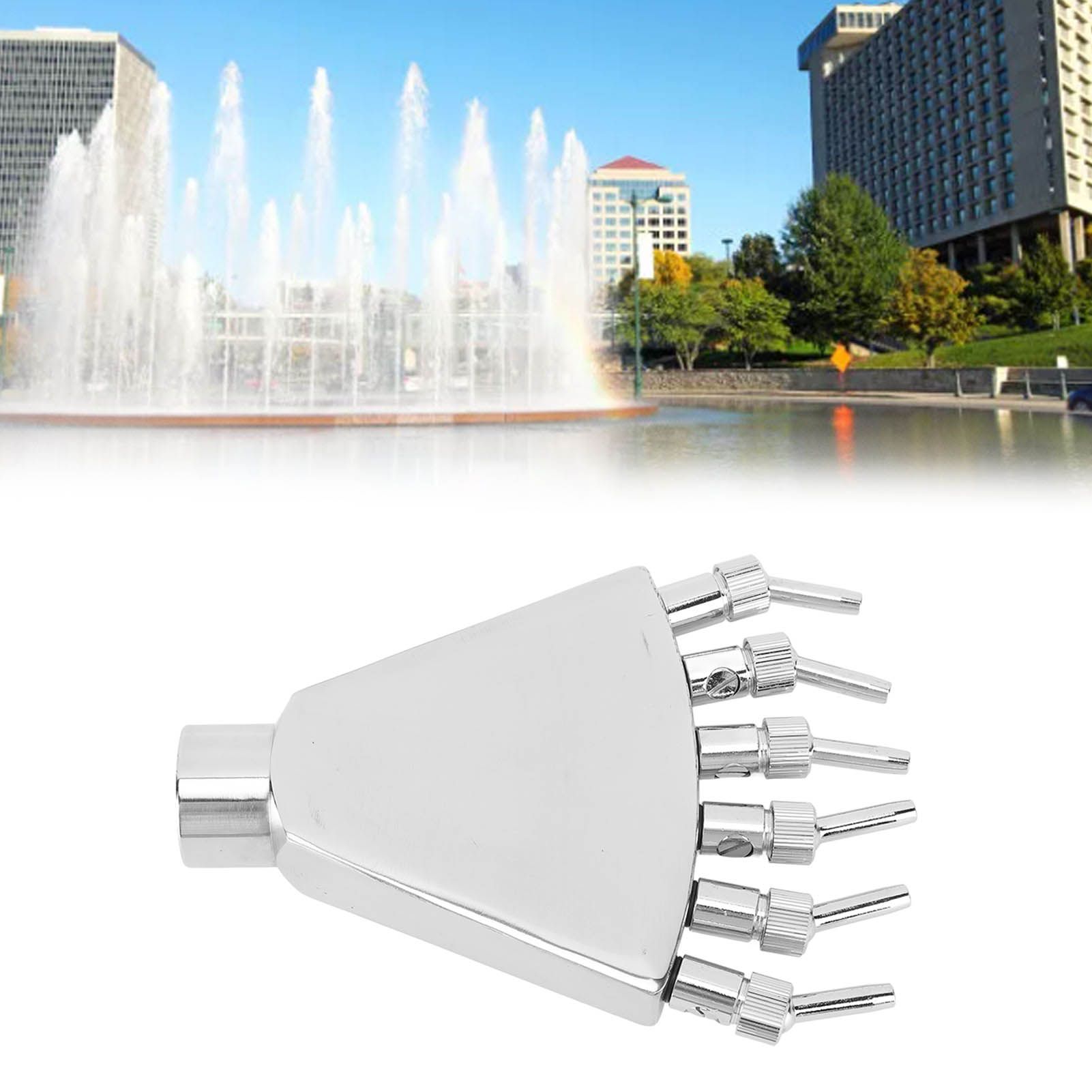 G1 Fountain Nozzle Stainless Steel Fountain Water Spray Sprinkler Head view 12