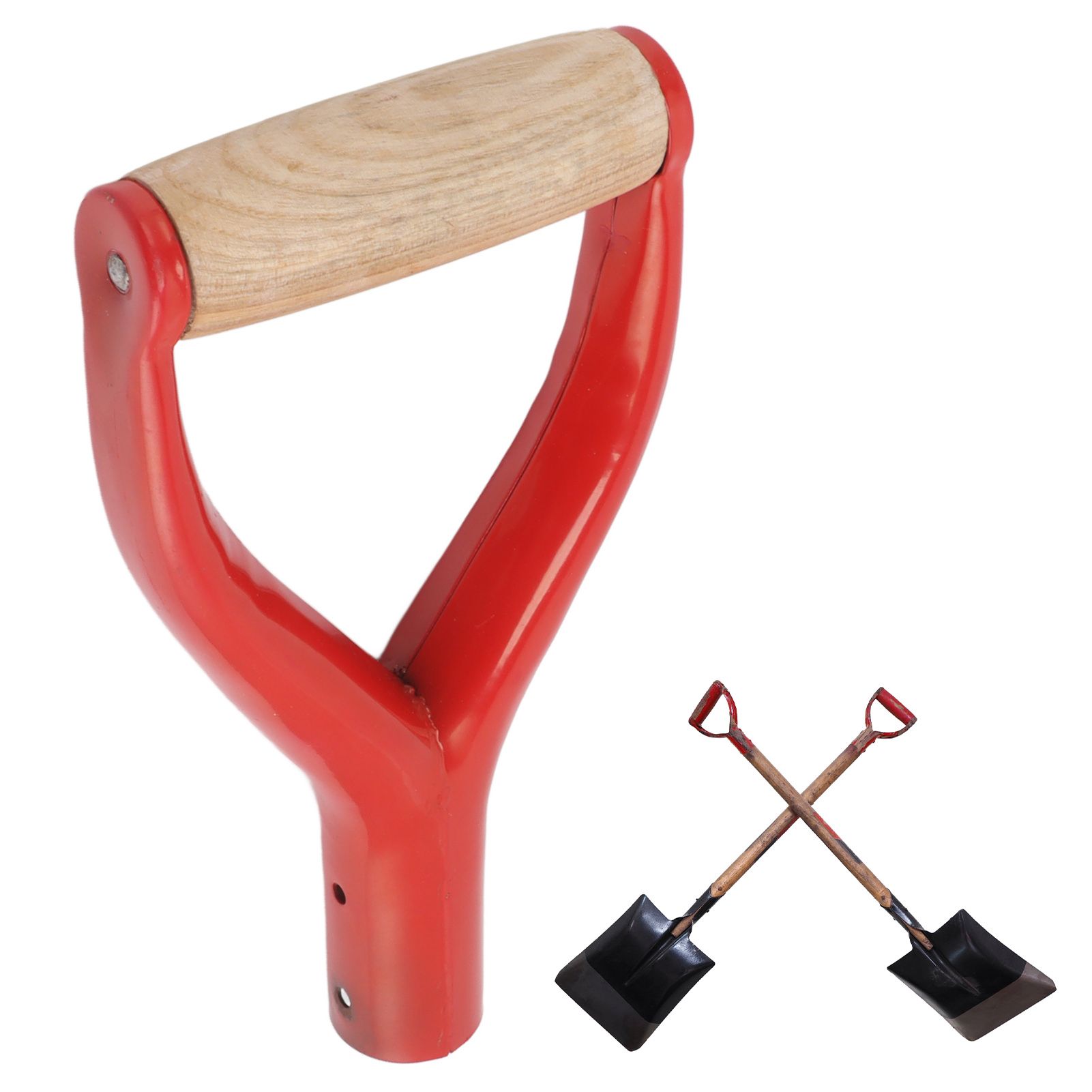 Shovel Handle Y Shaped 12.22in Inside Diameter Replacement Spade Handle with view 12