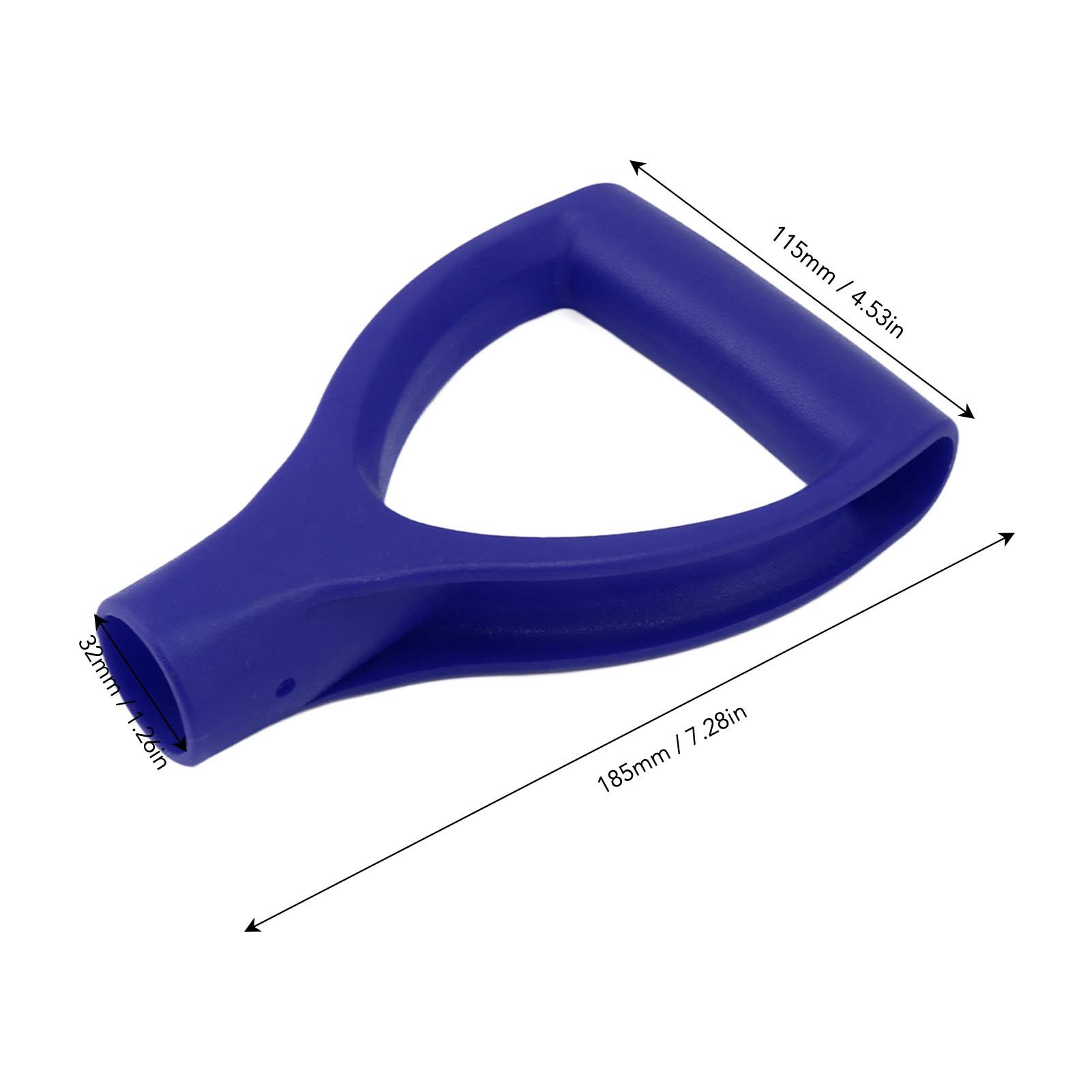 Shovel Handles D Type 32mm ID Plastic Quick Installation Snow Shovel Handle view 13